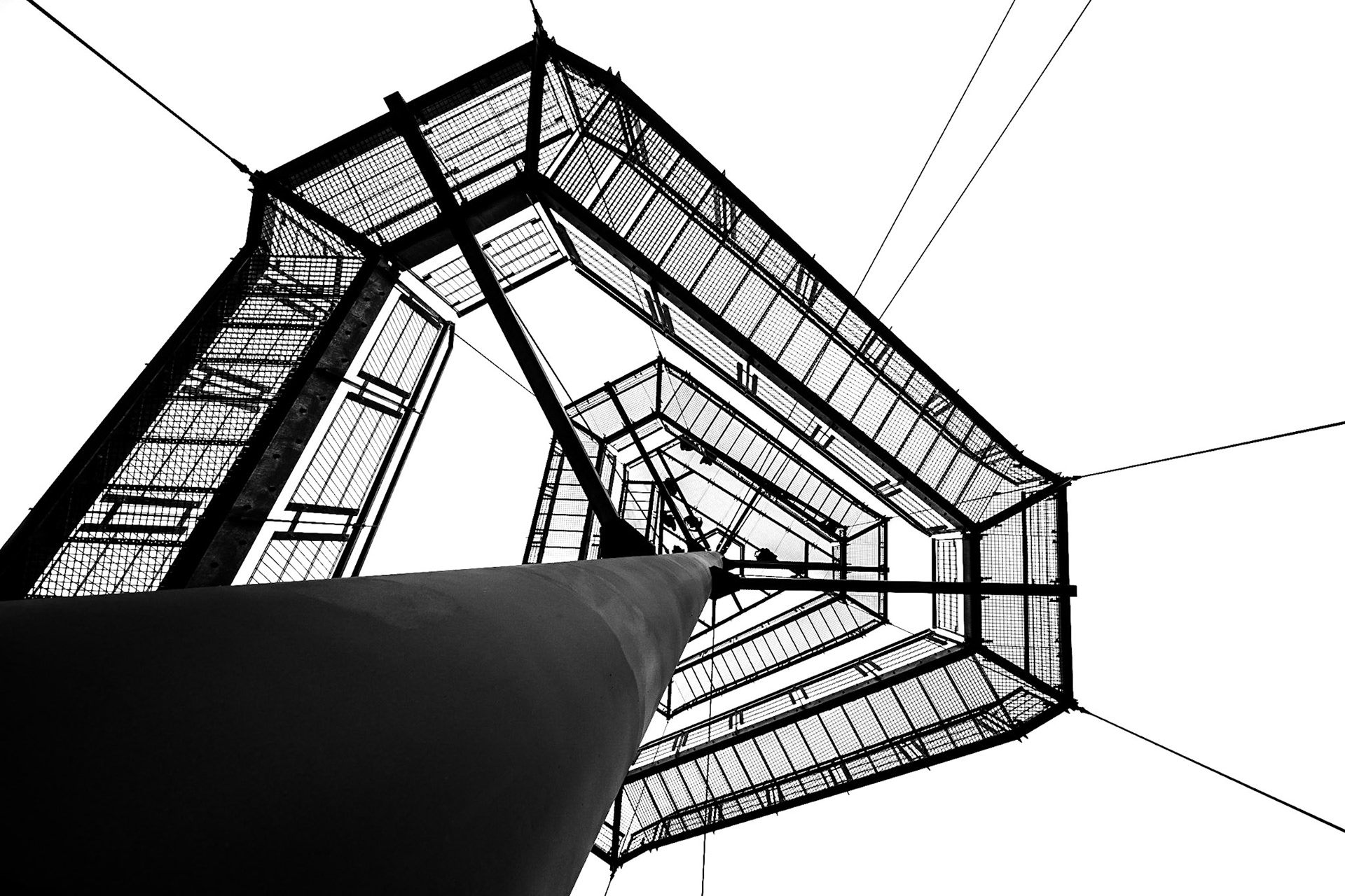 You can find this watchtower near the Iller-Schleife in Germany. Shot with my lovely little LAOWA 7.5mm f/2 lens :)