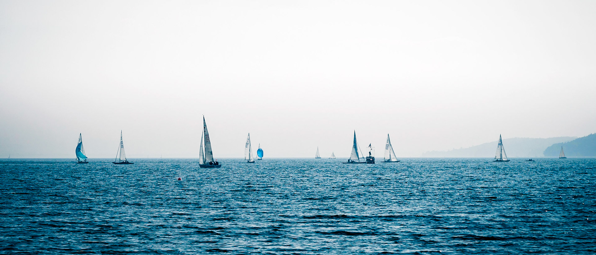Another impression from the great Lake Starnberg in Bavaria, Germany. This time a panoramic view of the numerous boats on the lake. I like the perspevtive that can make you believe that this isn't a lake but the sea! Enjoy.
