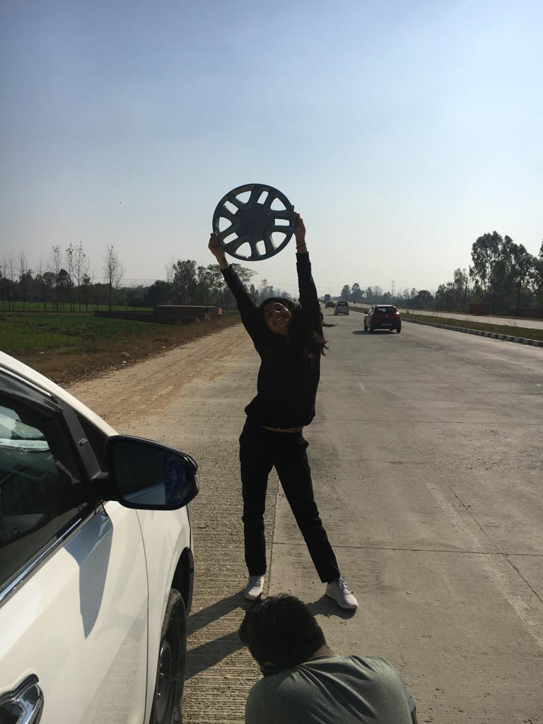 First day of filming and the wheels fell off...