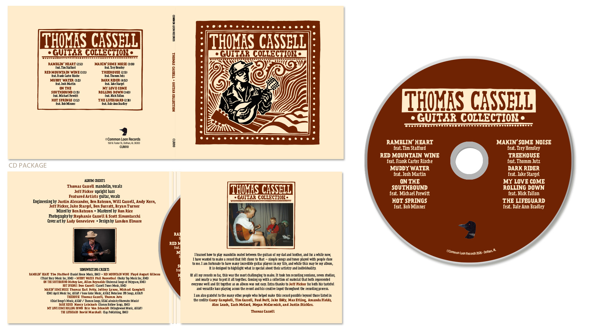 Thomas Cassell - Guitar Collection CD