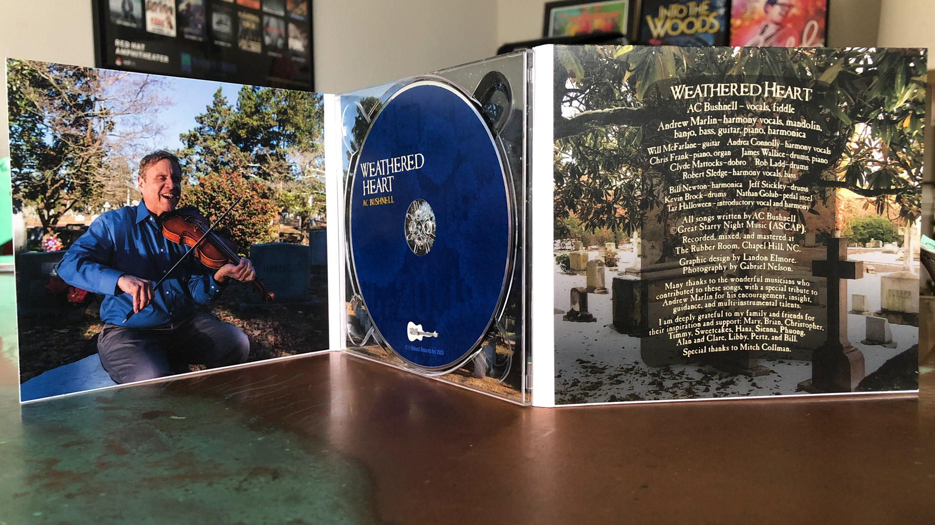 Weathered Heart by A.C. Bushnell Design by Landon Elmore
