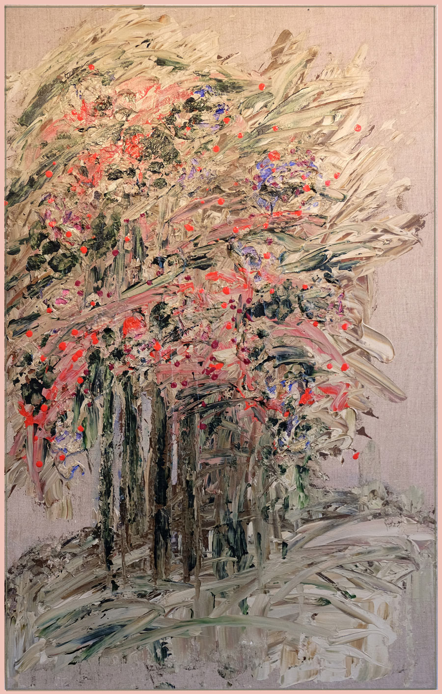 Autumn Bouquet | Acrylic on French Linen - 38.75" X 23.87"