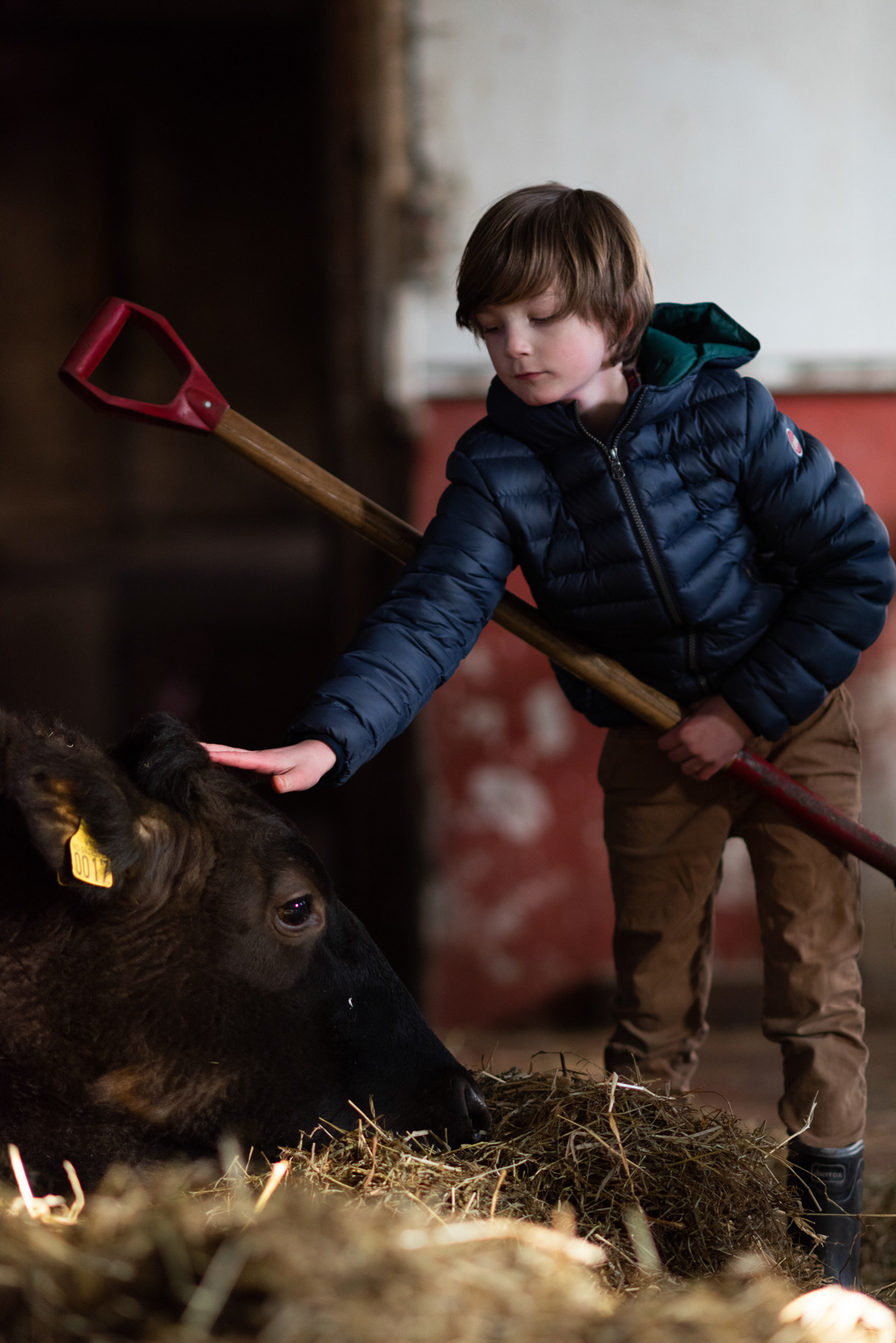 Ung gårdsgutt, Røhr Gård