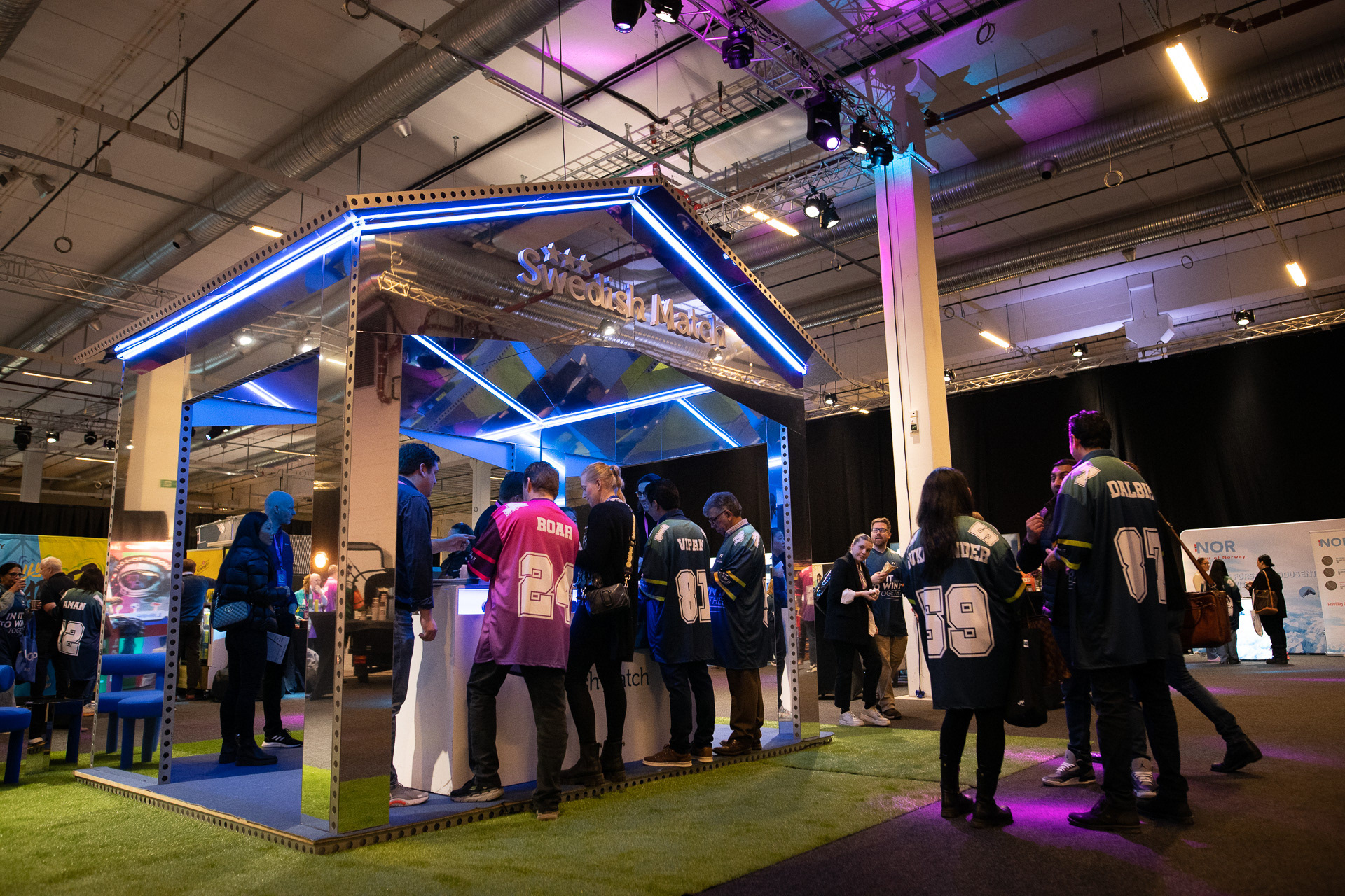 Swedish Match messestand