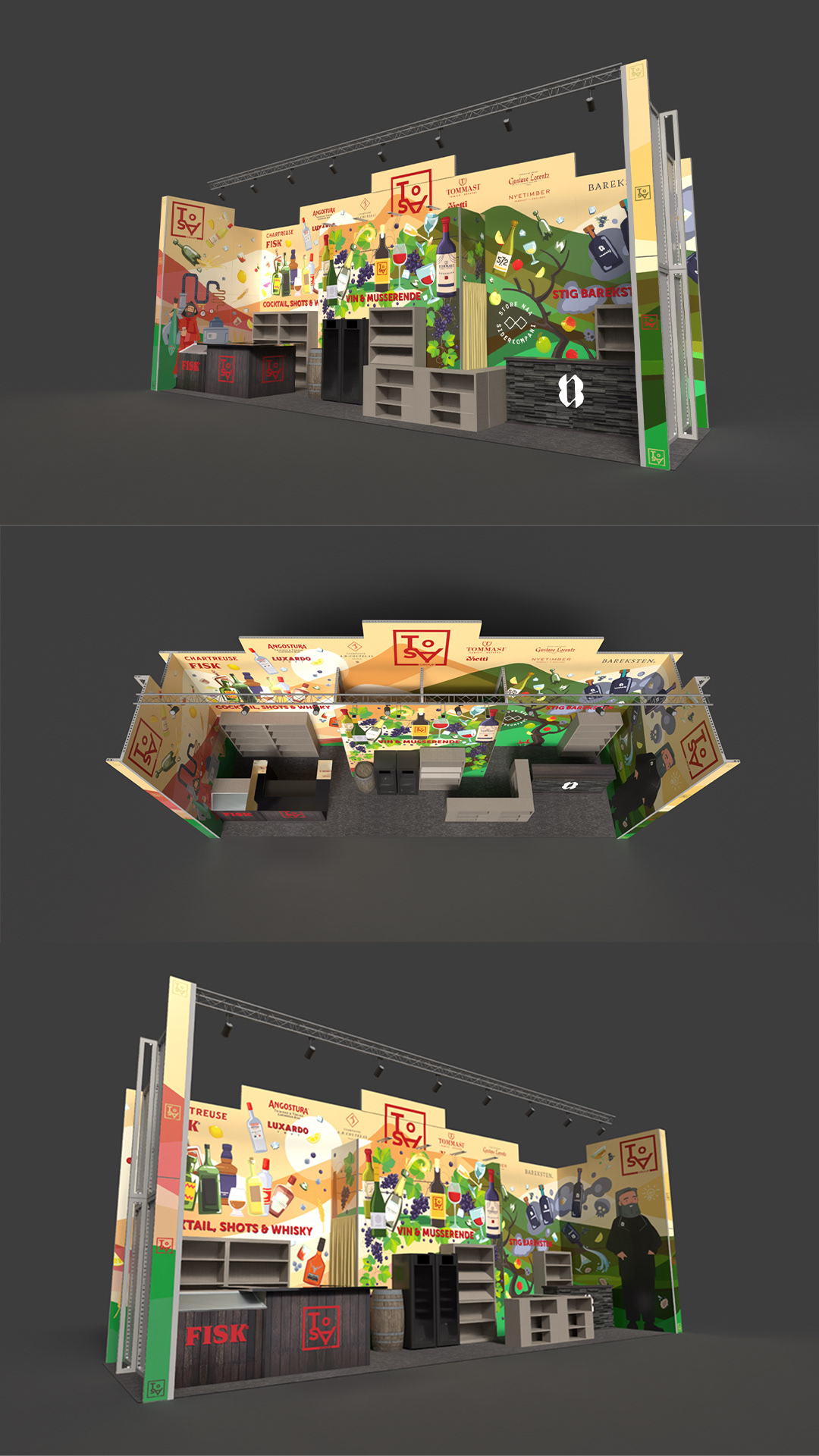 Messestand Toast Group