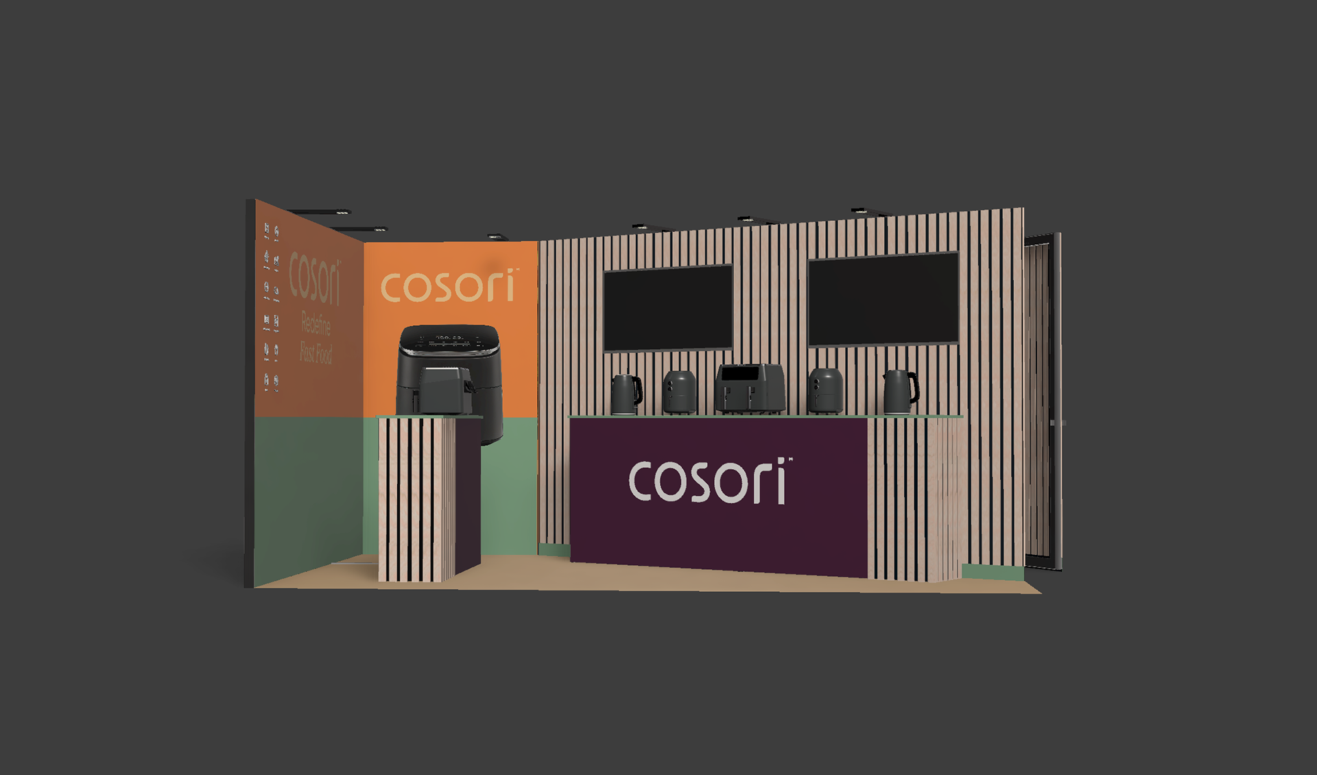 Messestand Cosori