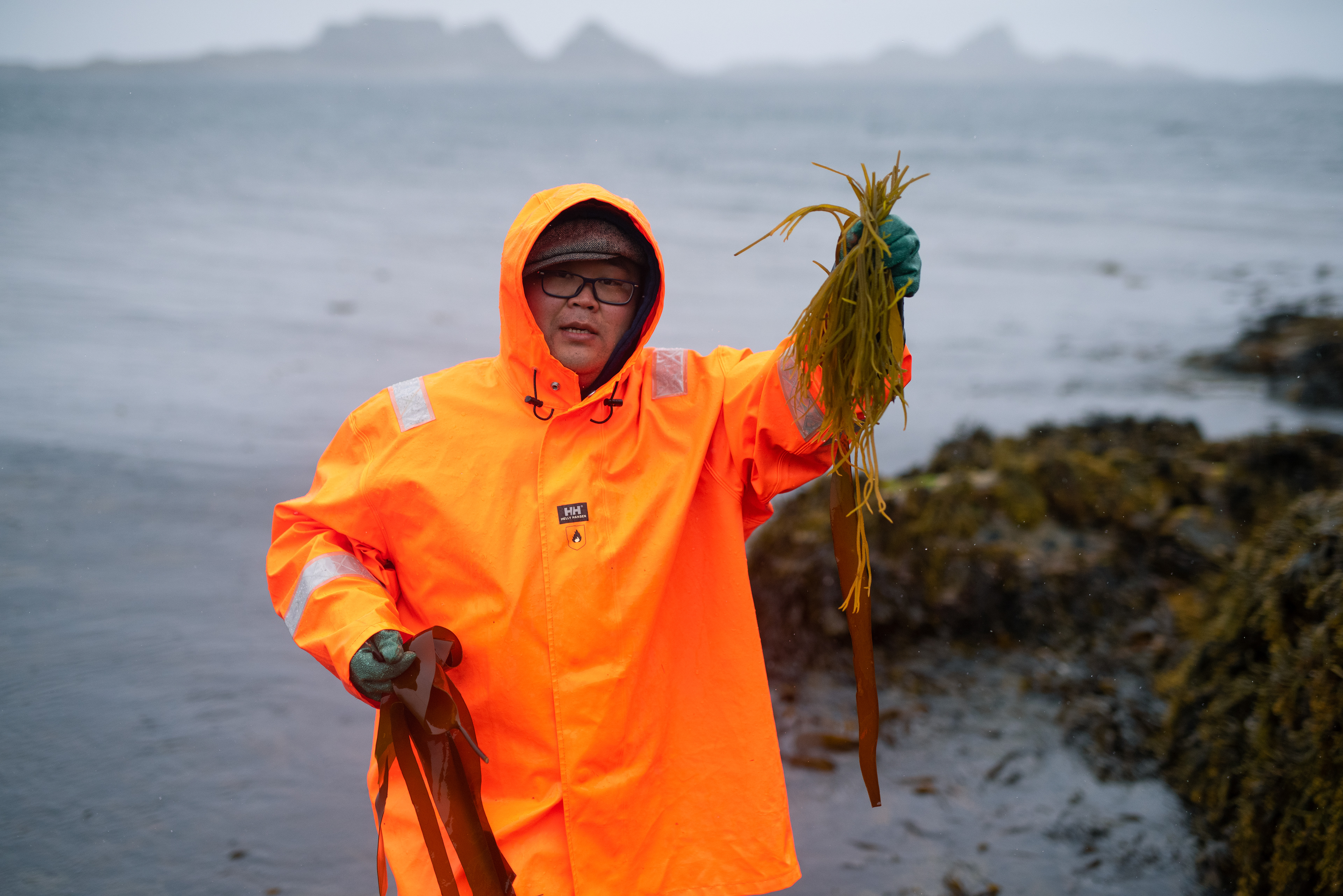 Sushikokk Vladimir Pak på Selvær