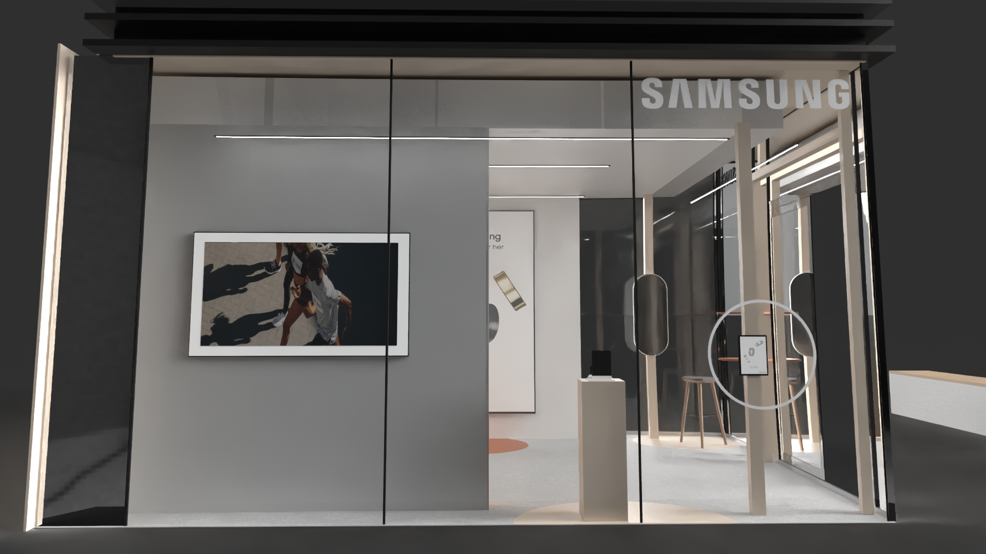 Samsung Galaxy Ring Concept store
