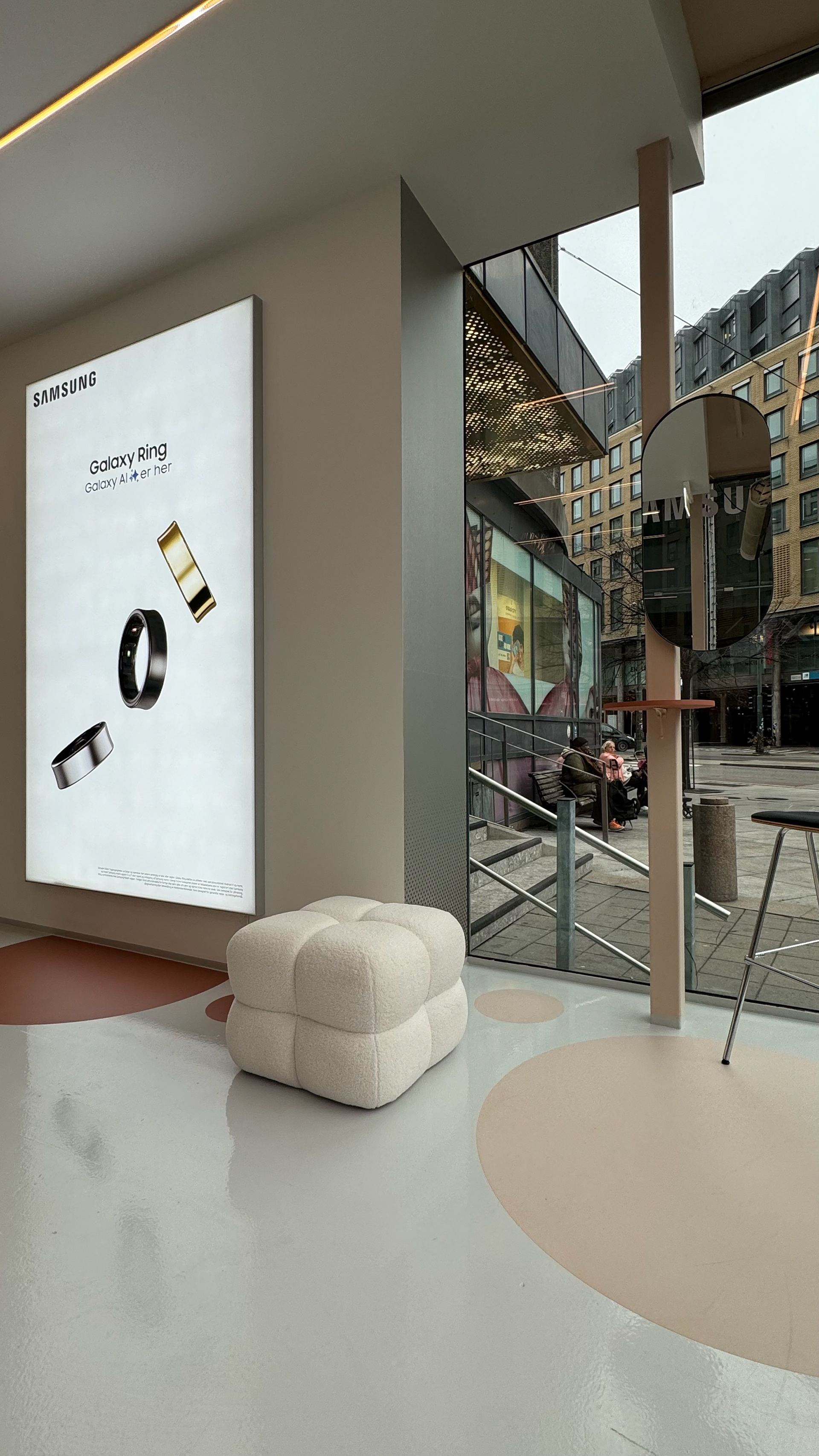 Butikkinteriør Samsung