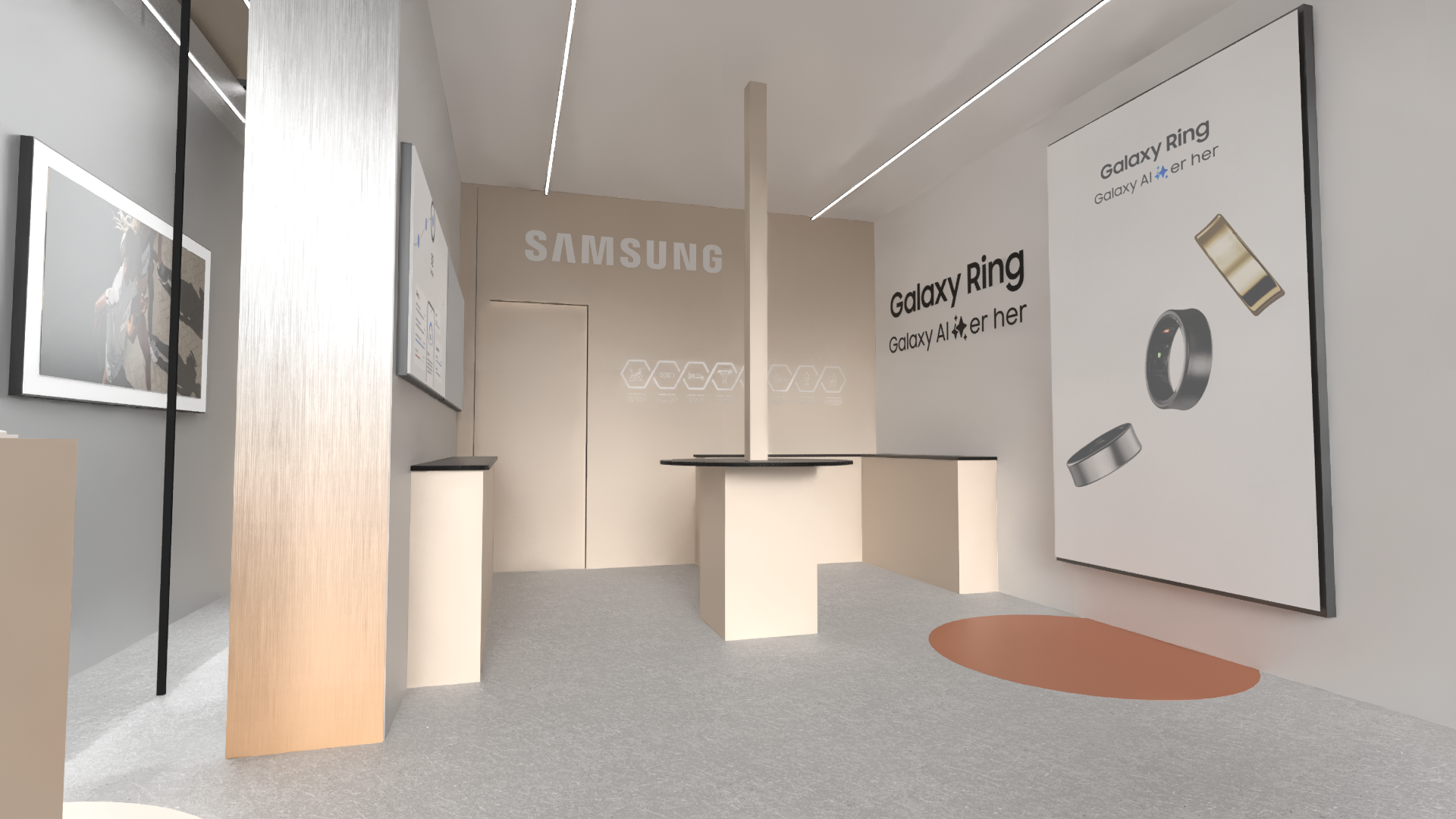 Samsung Galaxy Ring Concept store