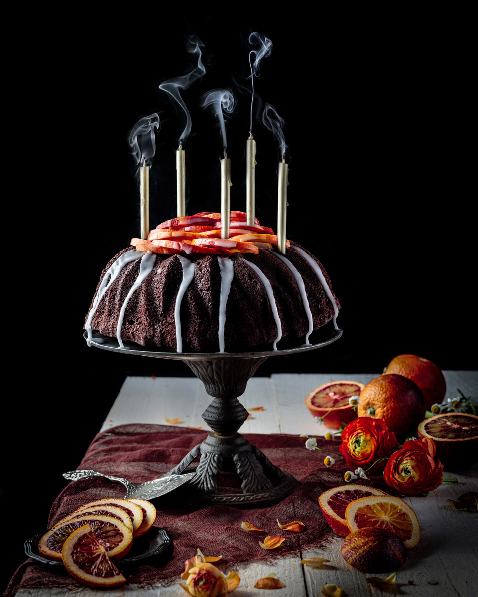 The Birthday Bundt cake