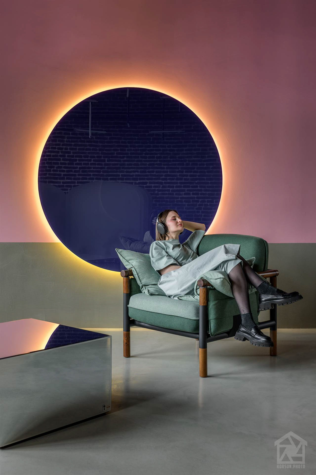 зйзйомка крісел лінійки Susy Space в інтер'єрі — професійний фотограф меблів у Львовіомка 