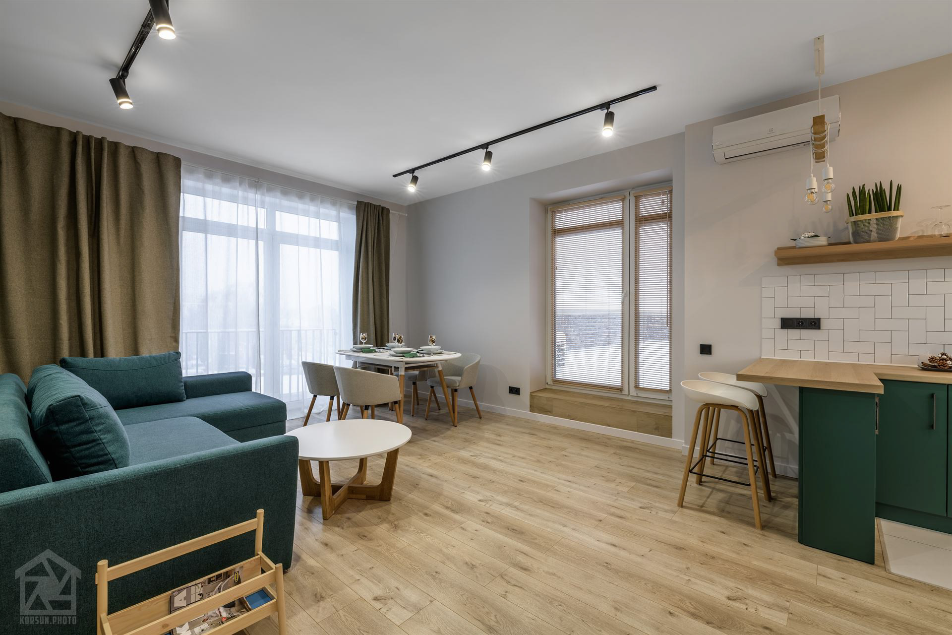 зйомка вітальні у квартирі для продажу - фотограф інтер'єрів та архітектури у Львові