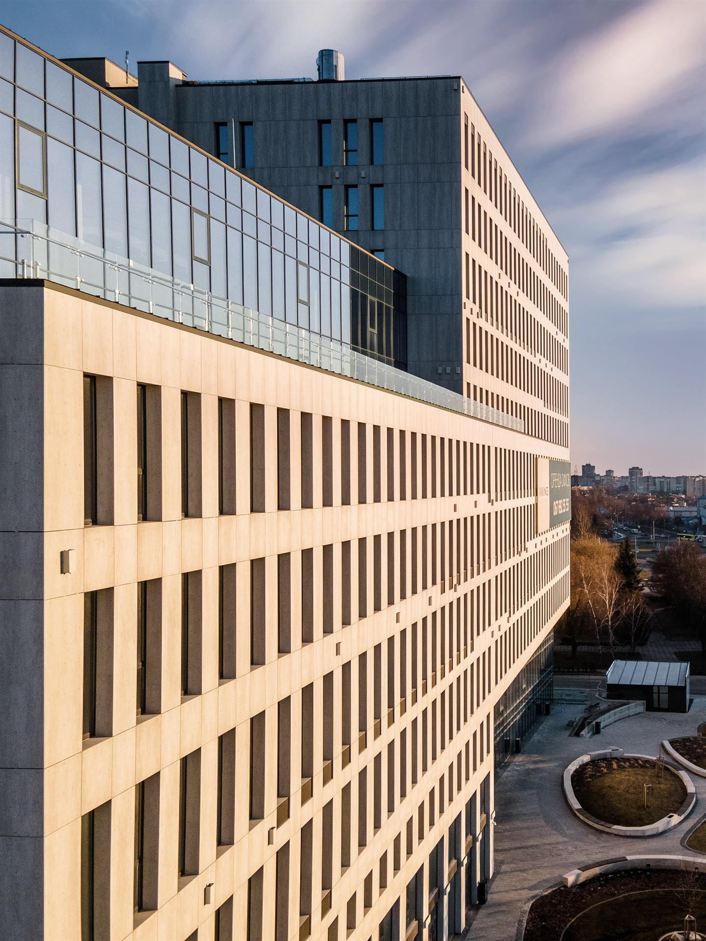 зйомка офісного центру Viking Park — фотограф архітектури Львів