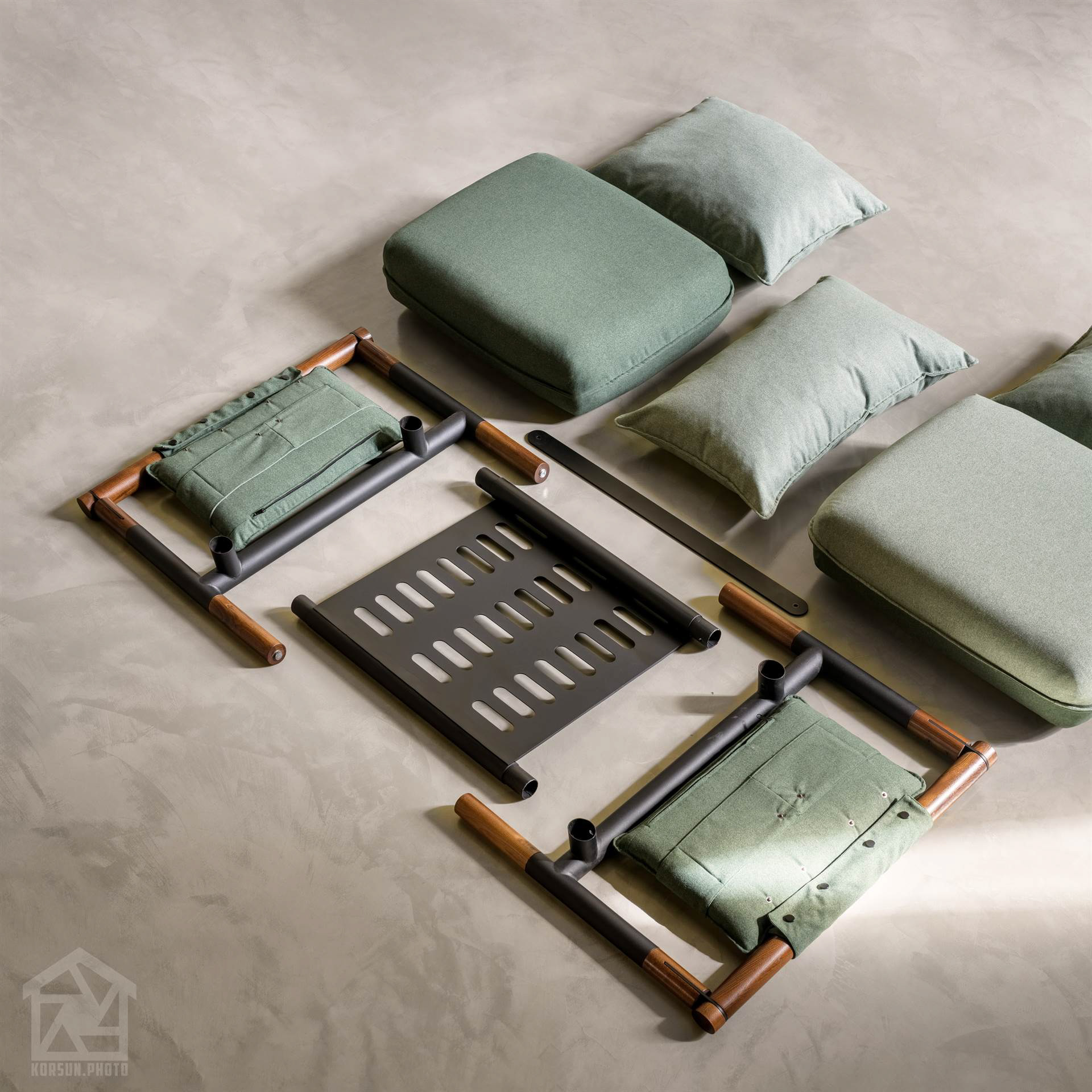 зйомка модульних крісел для каталога виробника — професійний фотограф меблів у Львові