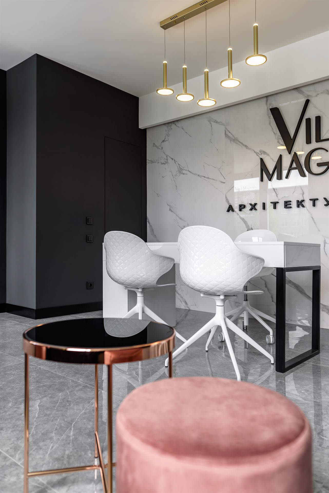 зйомка центру продажу нерухомості ЖК Villa Magnolia - фотограф інтер'єру та архітектури Львів