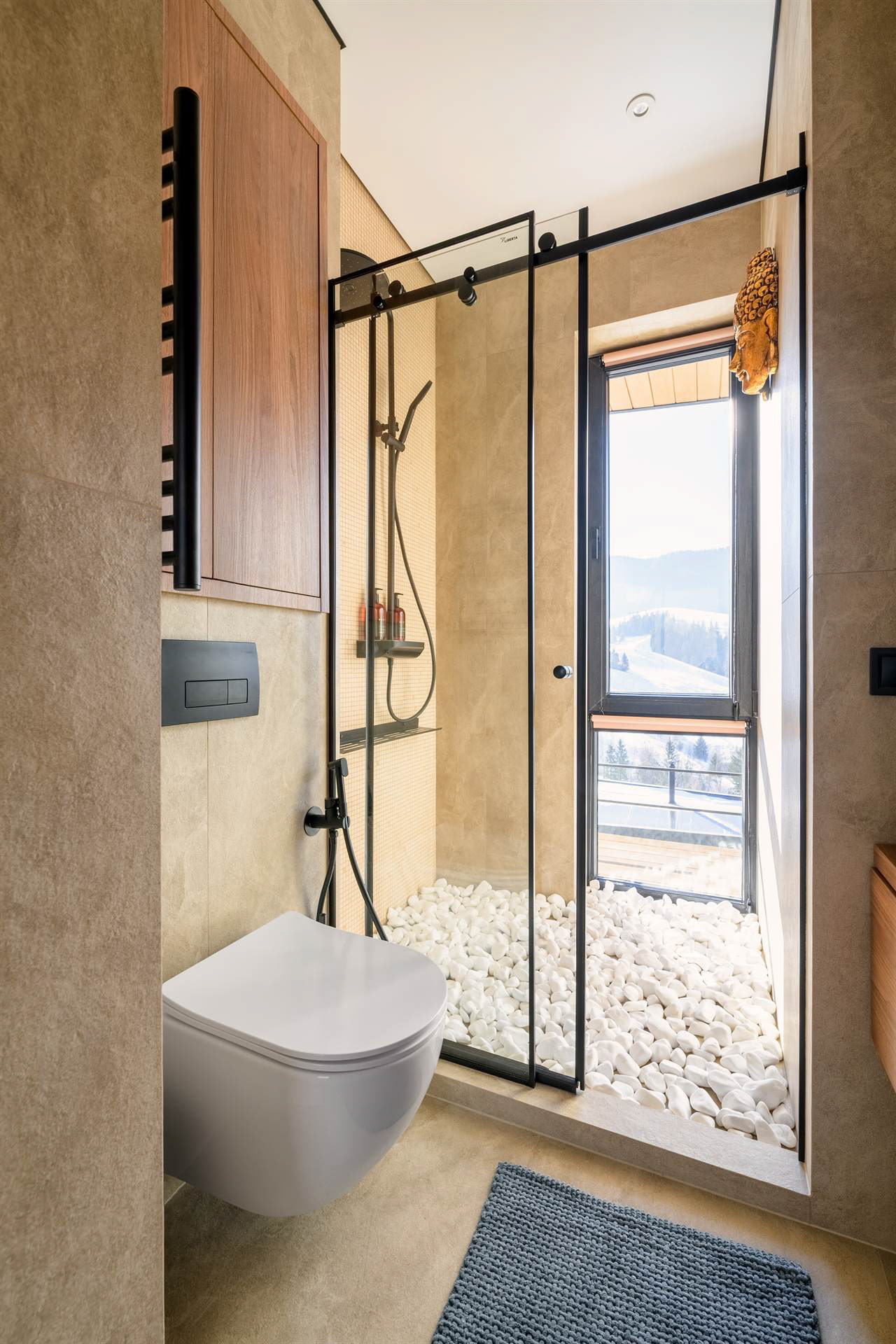 Душова зона в балійському стилі