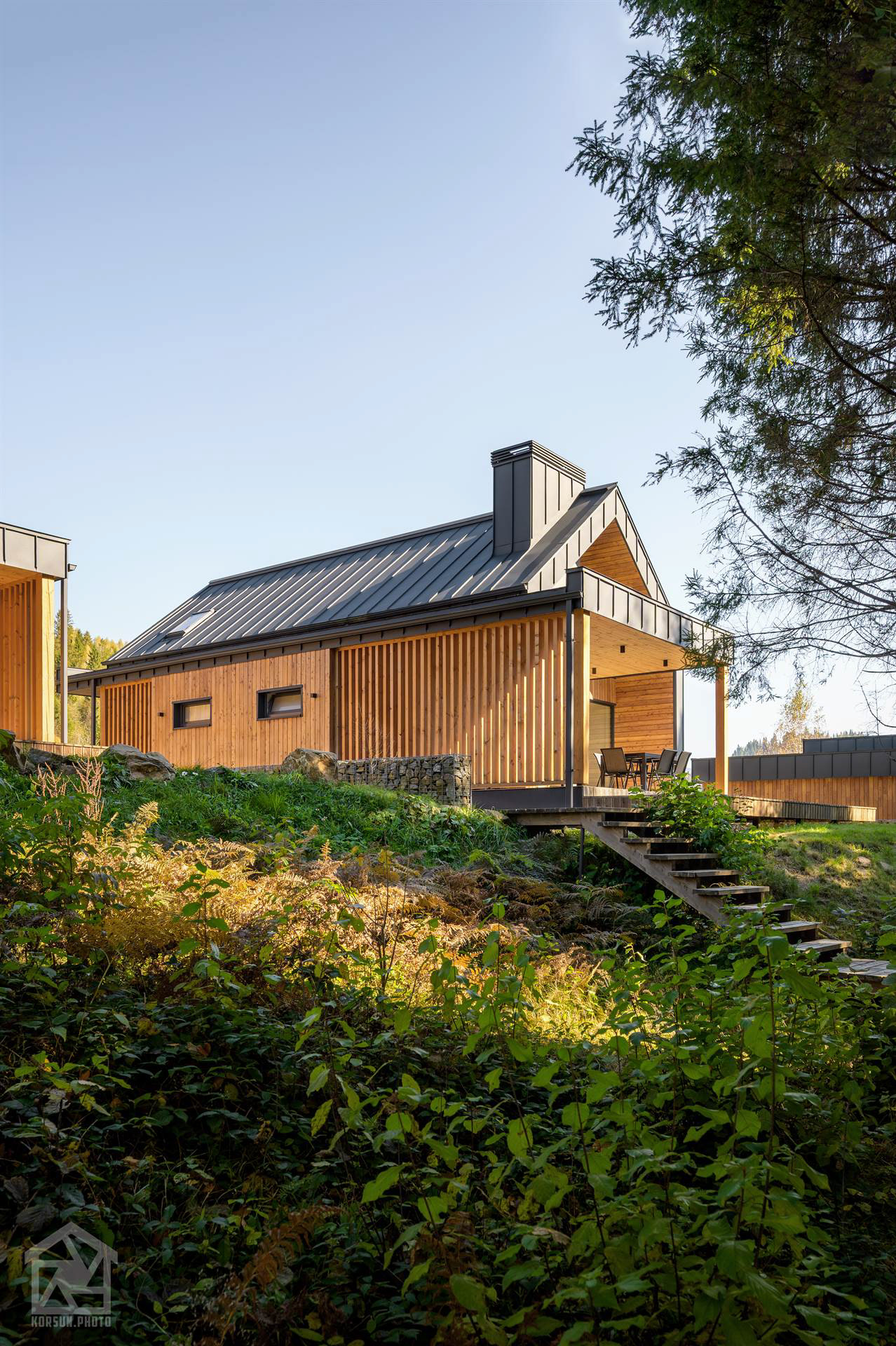 фотографування будинків в Карпатах для портфоліо архітектора