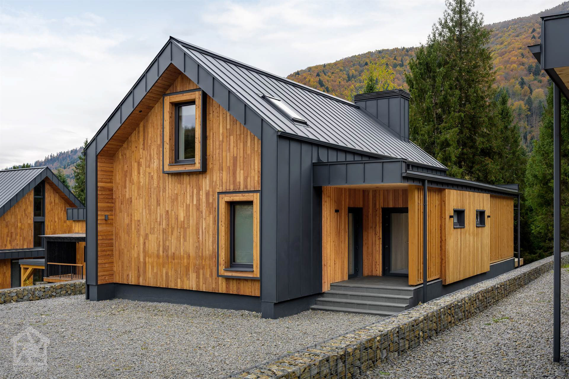 фотографування котеджів в Карпатах для портфоліо архітектора