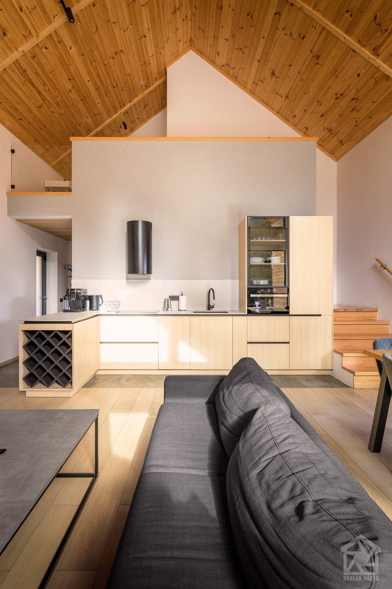 зйомка інтер'єрів котеджів в Карпатах для портфоліо архітектора