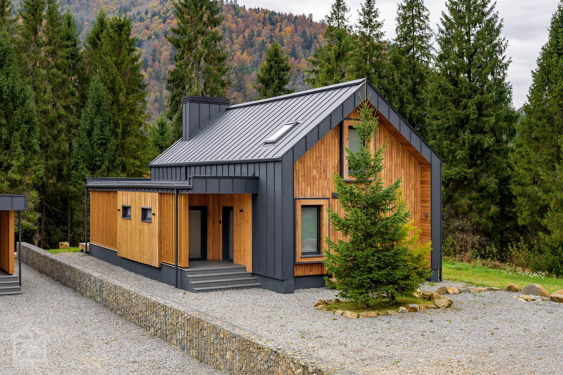 фотографування відпочинкового комплексу у Карпатах для портфоліо архітектора