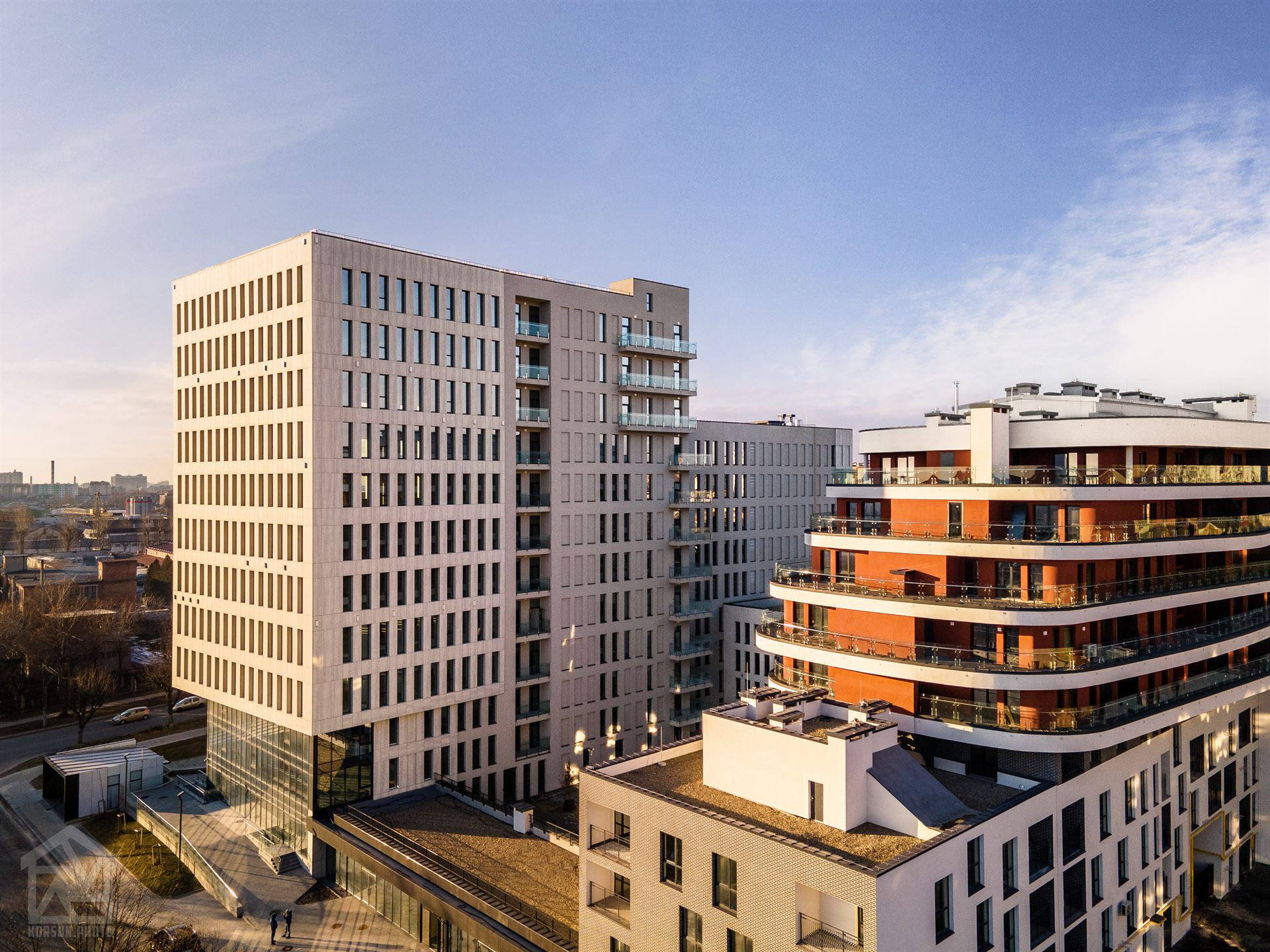 зйомка бізнес-центру Viking Park — фотограф архітектури Львів