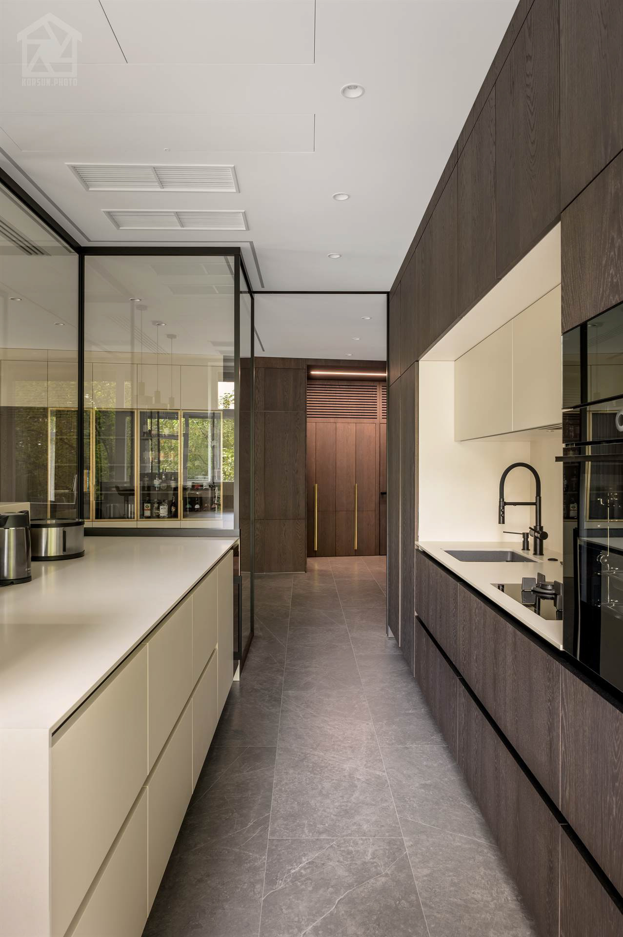 фото кухні в реалізованому інтер'єрі