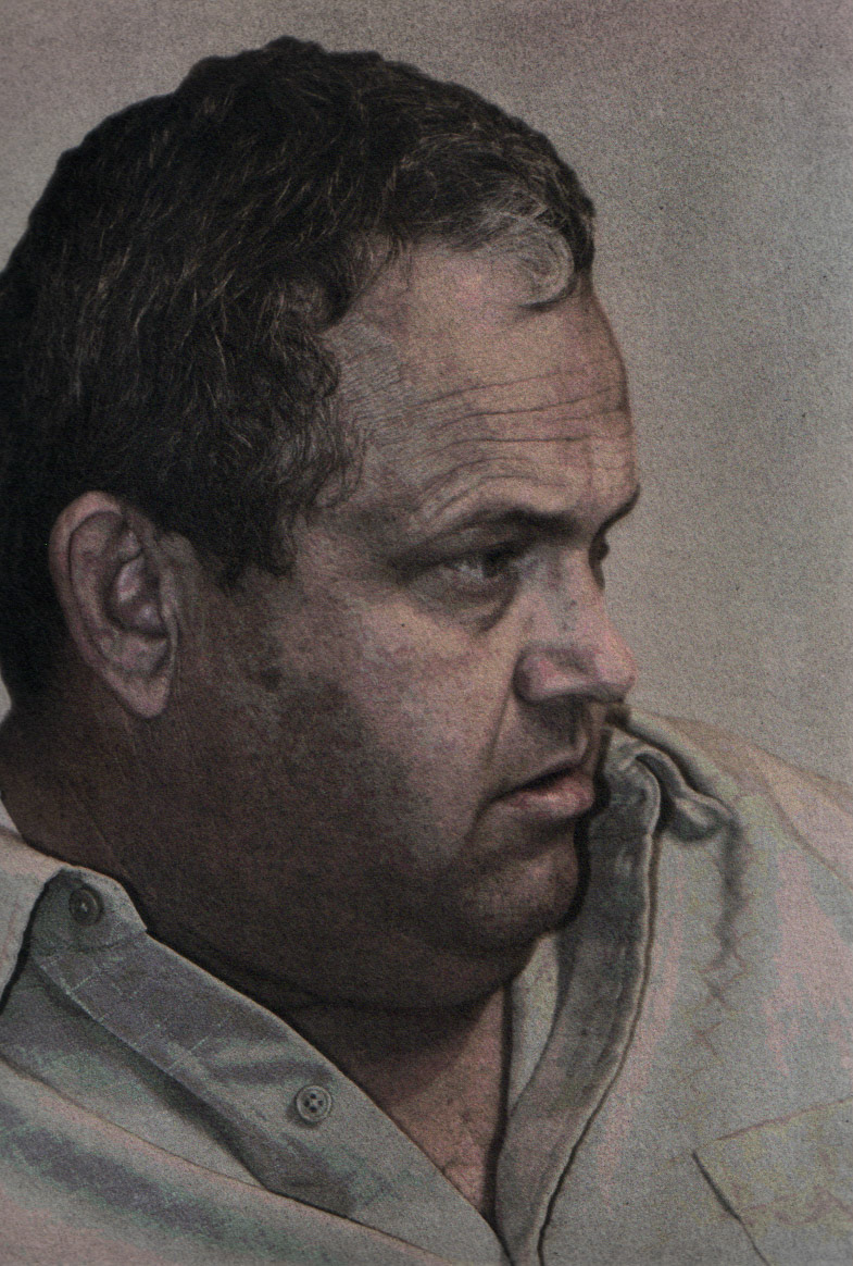 Introverted; Multiple layer gum dichromate on pigment print, 12 x 8 inches; © 2008