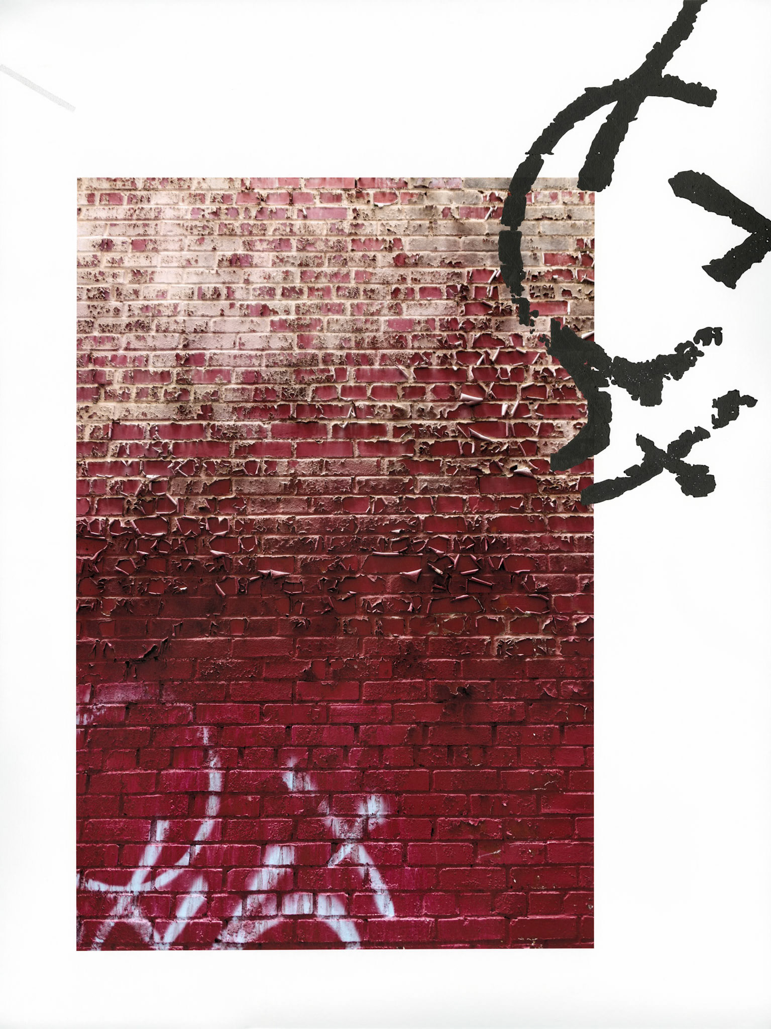 Construct No. 3-29 (John Hancock Was Here); Pigment print with ink and graphite drawings; 24 x 18 inches; ©2024