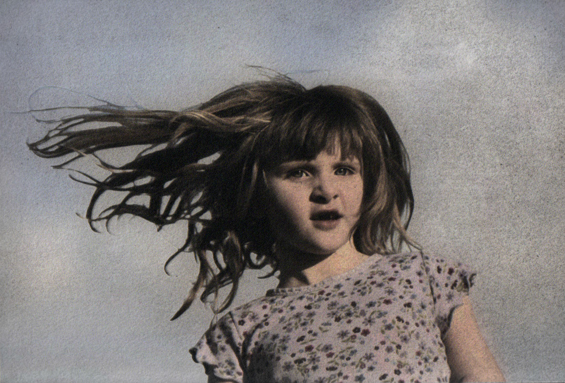 Funny; Multiple layer gum dichromate on pigment print, 8 x 11.7 inches; © 2008
