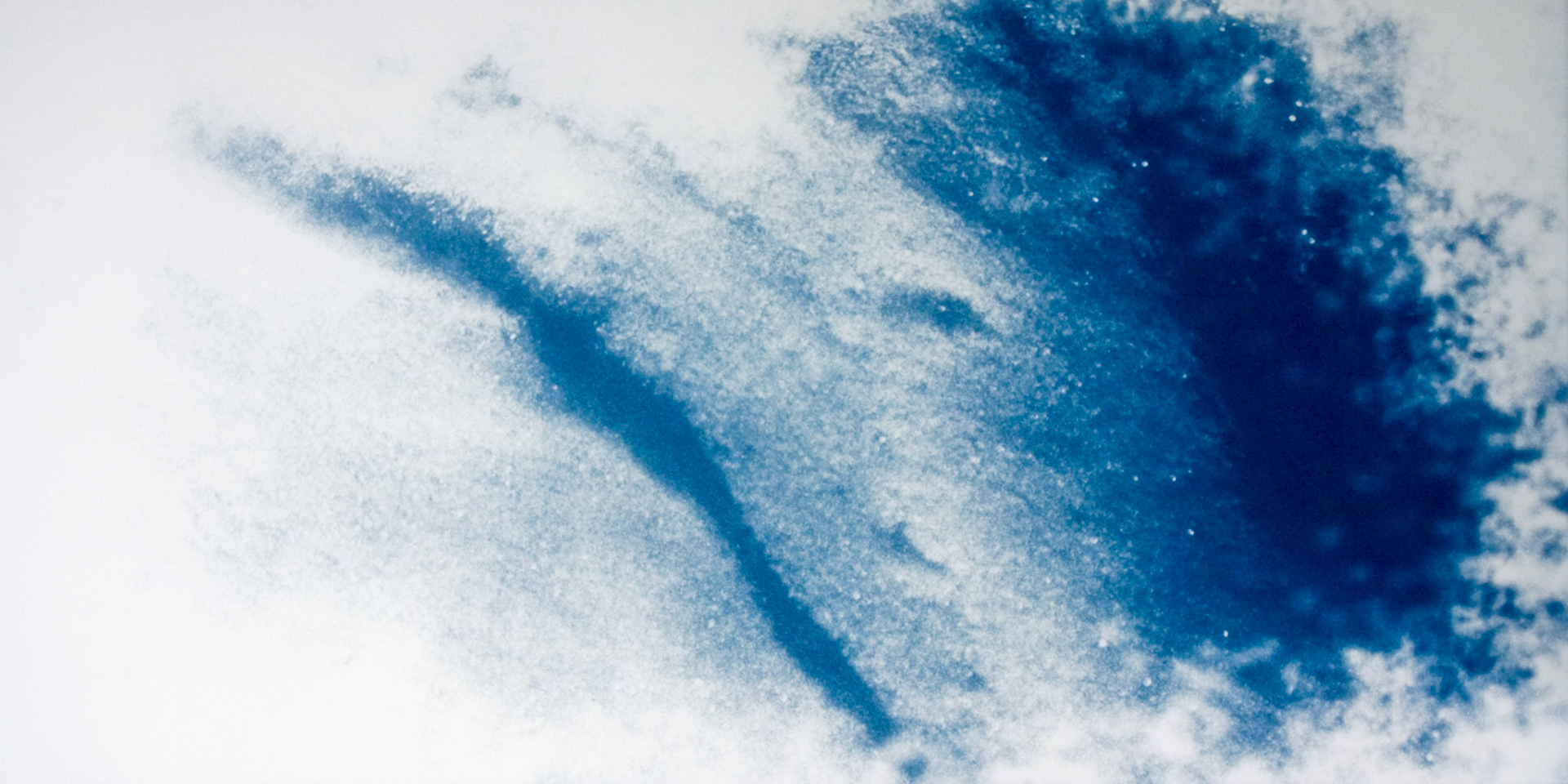 Glacier No. 26, Plate 5; Cyanotype, 12 x 24 Inches; © 2008