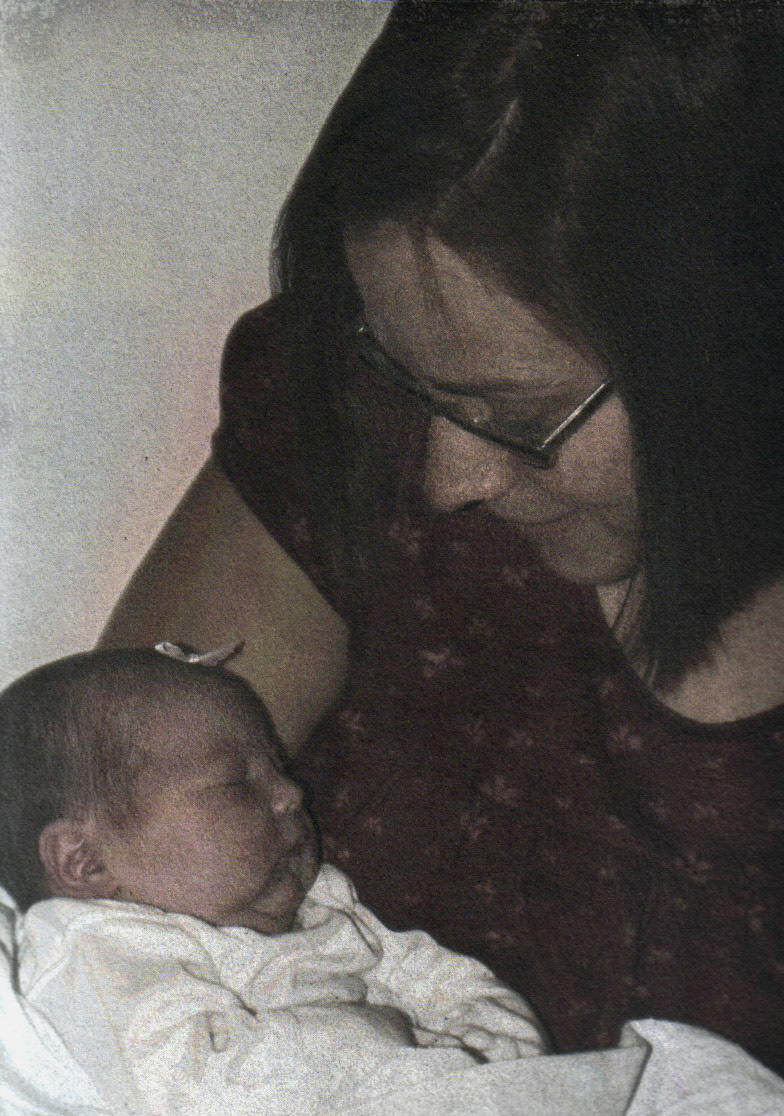 Fun; Multiple layer gum dichromate on pigment print, 11.2 x 8 inches; © 2008