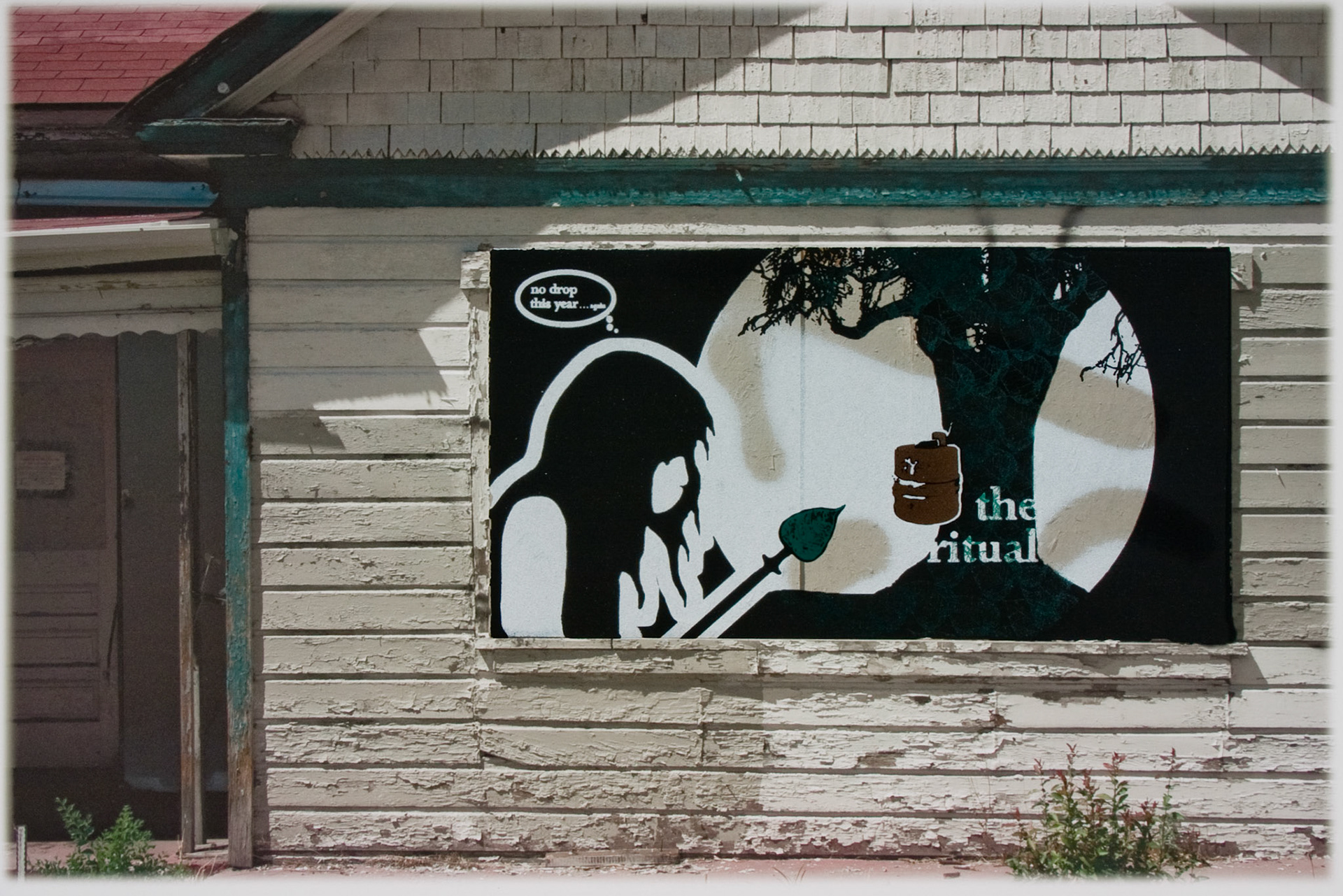 Frame 4; Screenprint on pigment print, 16 x 24 inches; © 2007