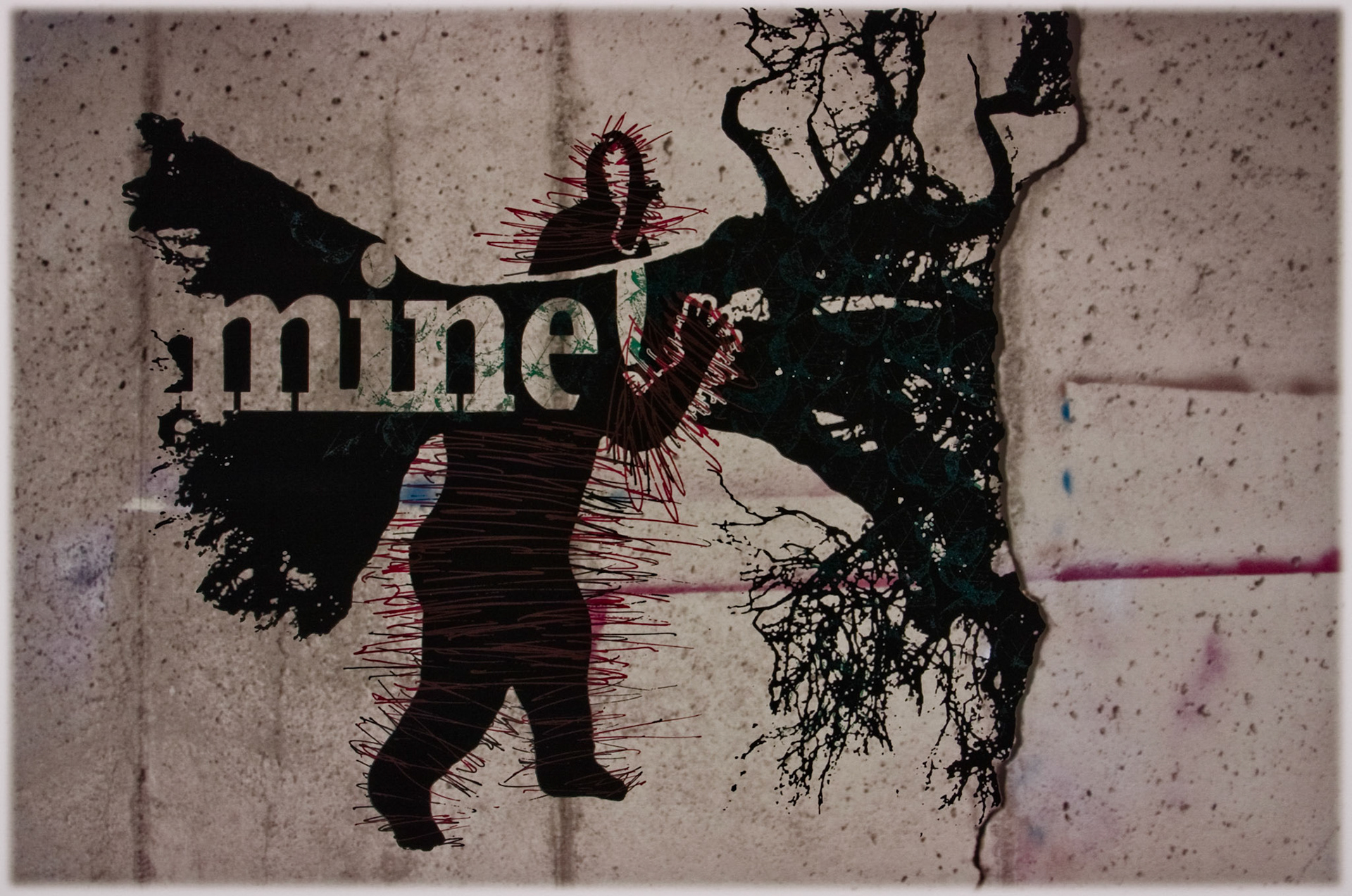 Frame 7; Screenprint on pignment print, 16 x 24 inches; © 2007
