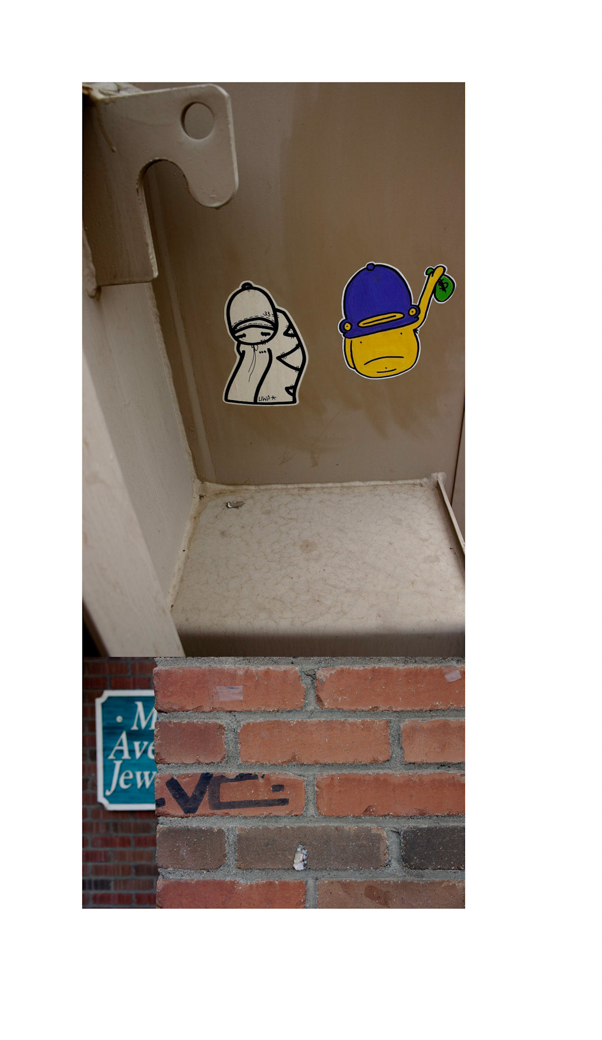 Stickers; Pigment print, 19 x 11 inches; © 2006