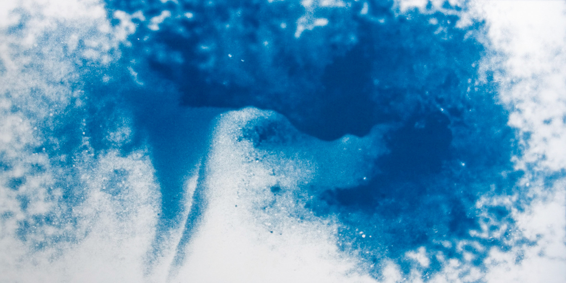 Glacier No. 23, Plate 4; Cyanotype, 12 x 24 Inches; © 2008