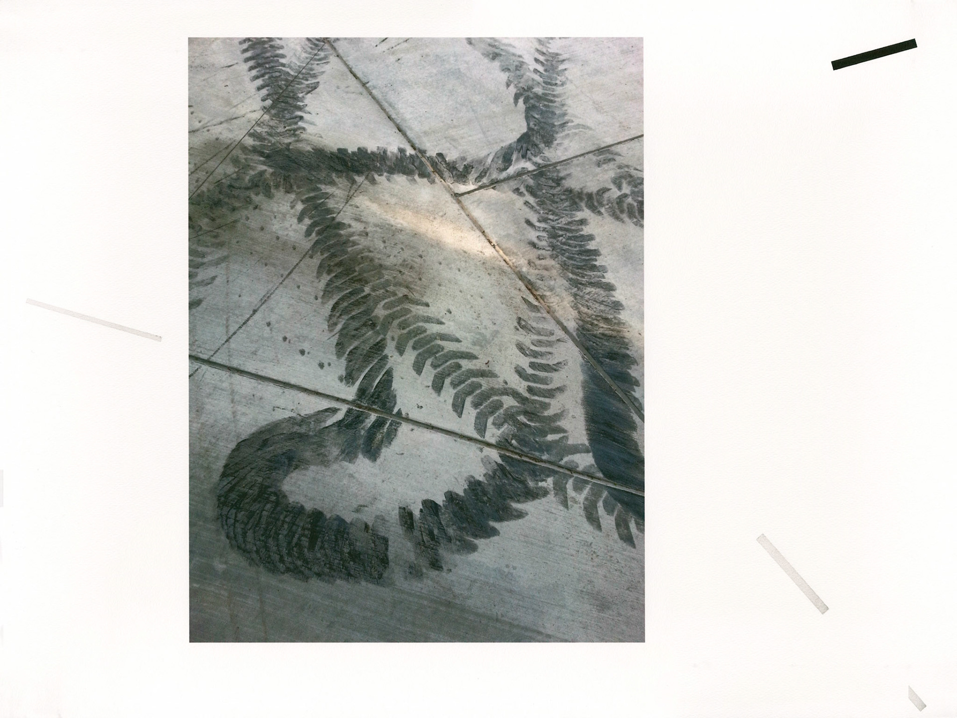 Construct No. M14-5-20; Pigment print with graphite and ink drawings; 18 x 24 inches; © 2016