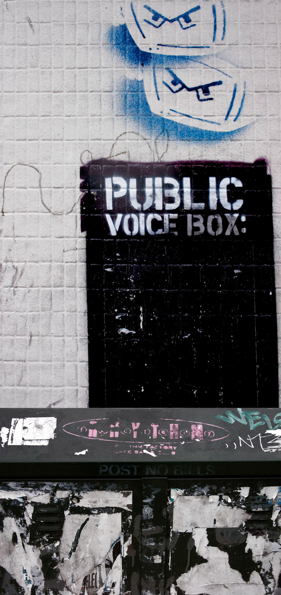 Post No Bills; Pigment print, 18 x 8.5 inches; © 2005