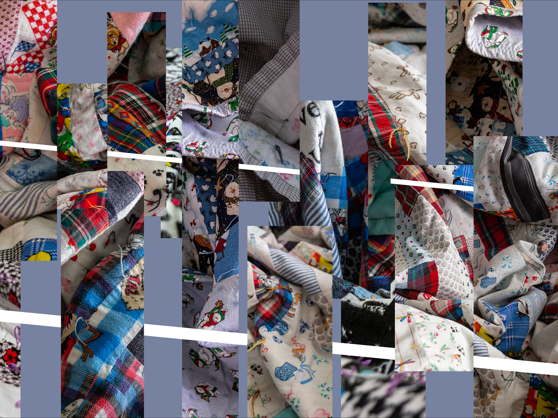 Patchwork Hug No. 2; Pigment print; 18 x 24 inches: © 2020