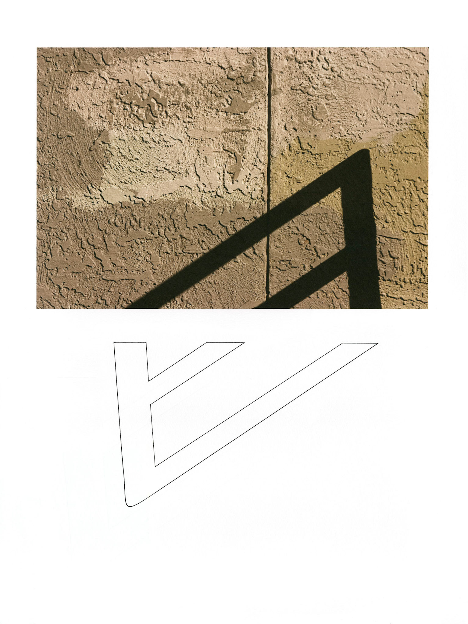 Construct No. 693; Pigment print with Ink and embossed drawings; 24 x 18 inches; © 2014