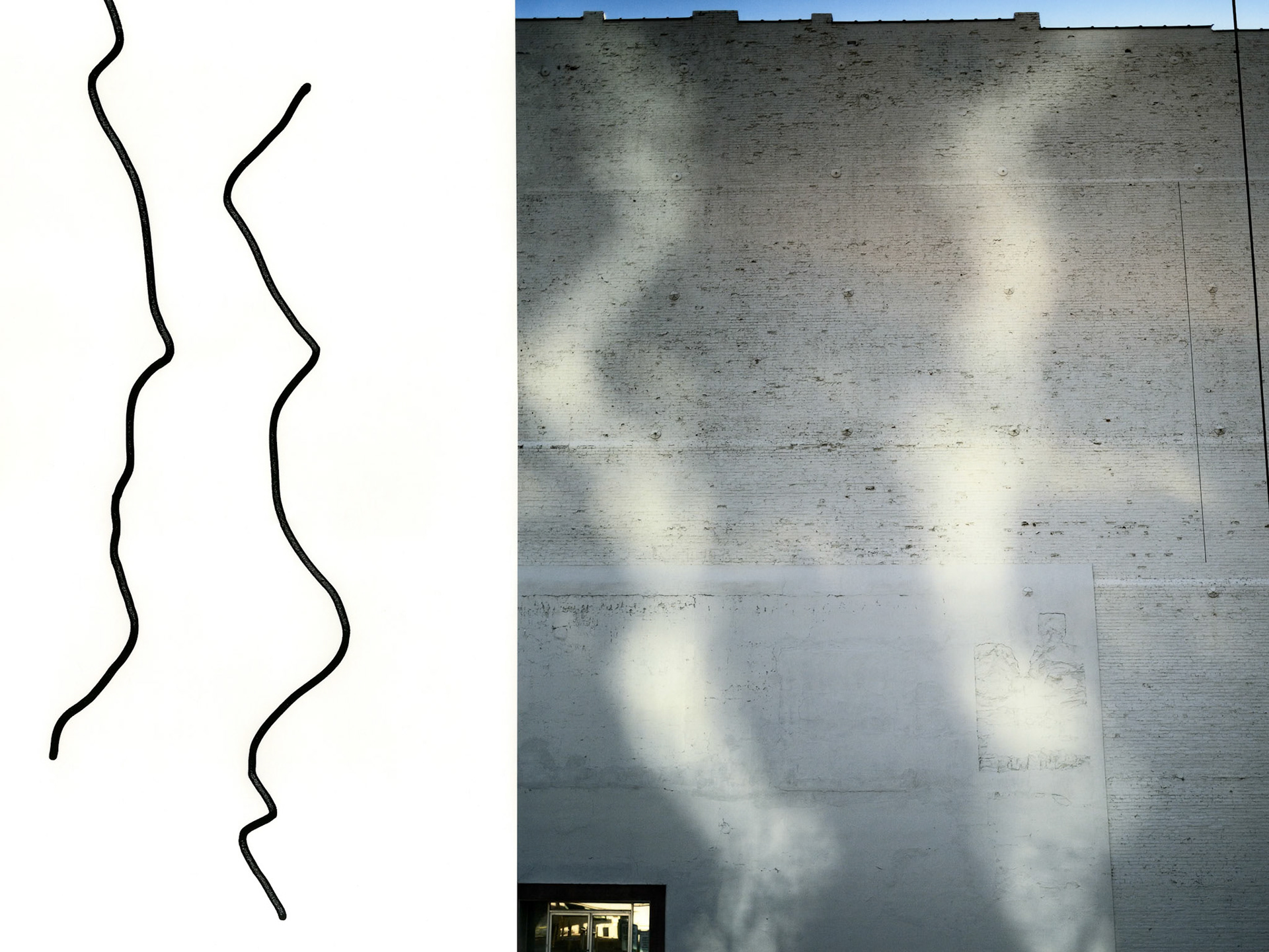 Construct No. A0490 (Dance like No One Is Watching); Pigment print wth ink drawings; 18 x 24 inches; © 2018