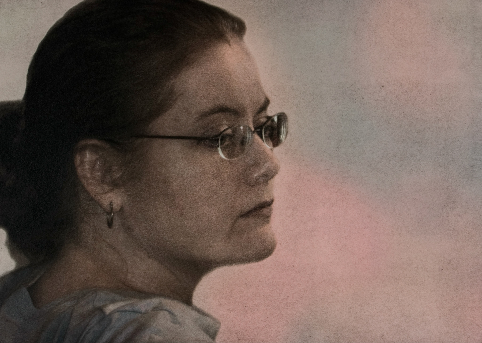 Quiet; Multiple layer gum dichromate on pigment print, 9 x 13.5 inches; © 2008