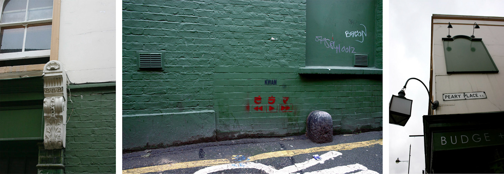 Stereo Controlled Pearry Place; Pigment print, 6.2 x 18 inches; © 2005