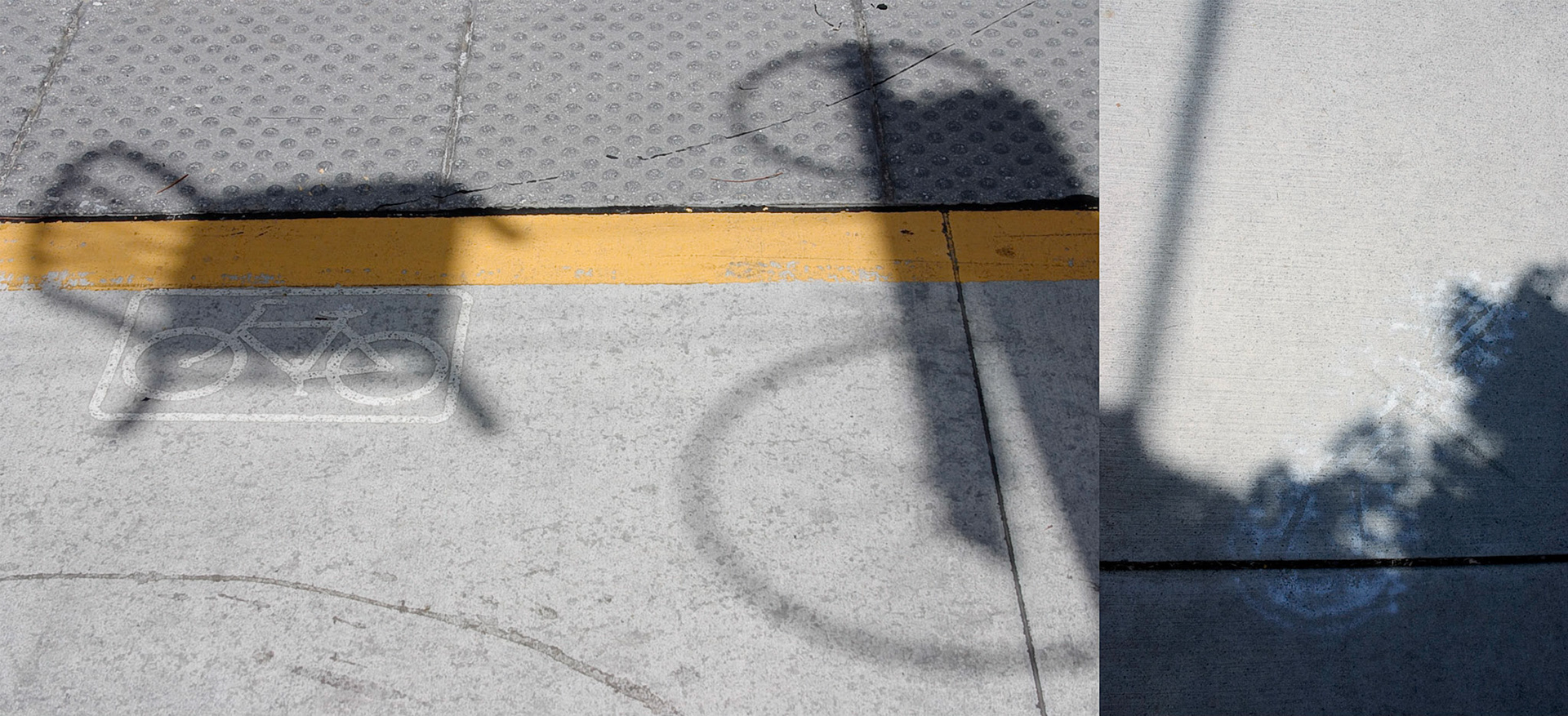 Tragic Shadow Accident; Pigment print, 8.2 x 18 inches; © 2007