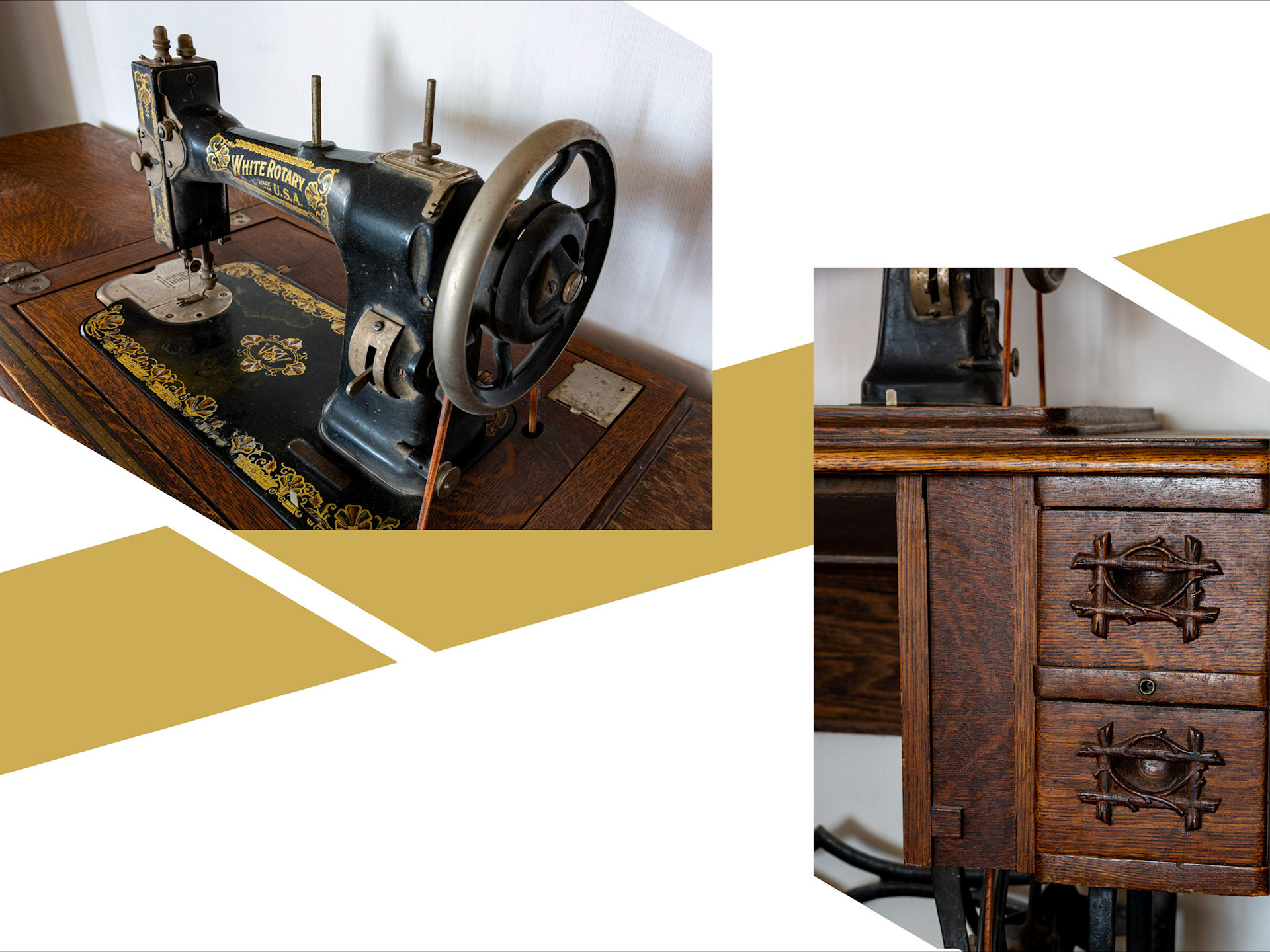 This is Where She Learned to Sew; Pigment print; 18 x 24 inches; © 2020