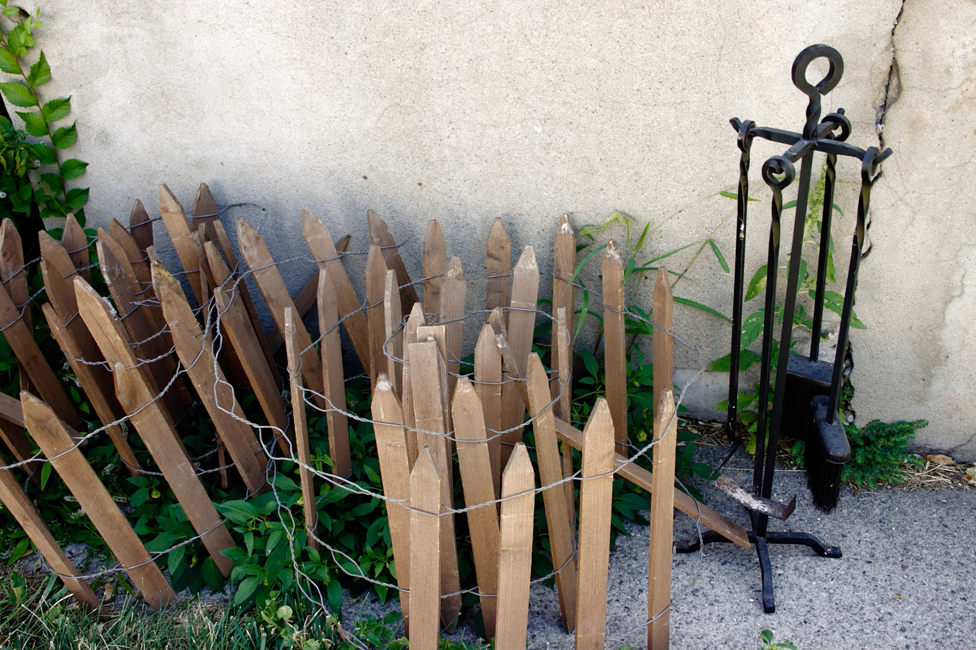 Future Garden Fireplace; Pigment print, 12 x 18 inches; © 2007