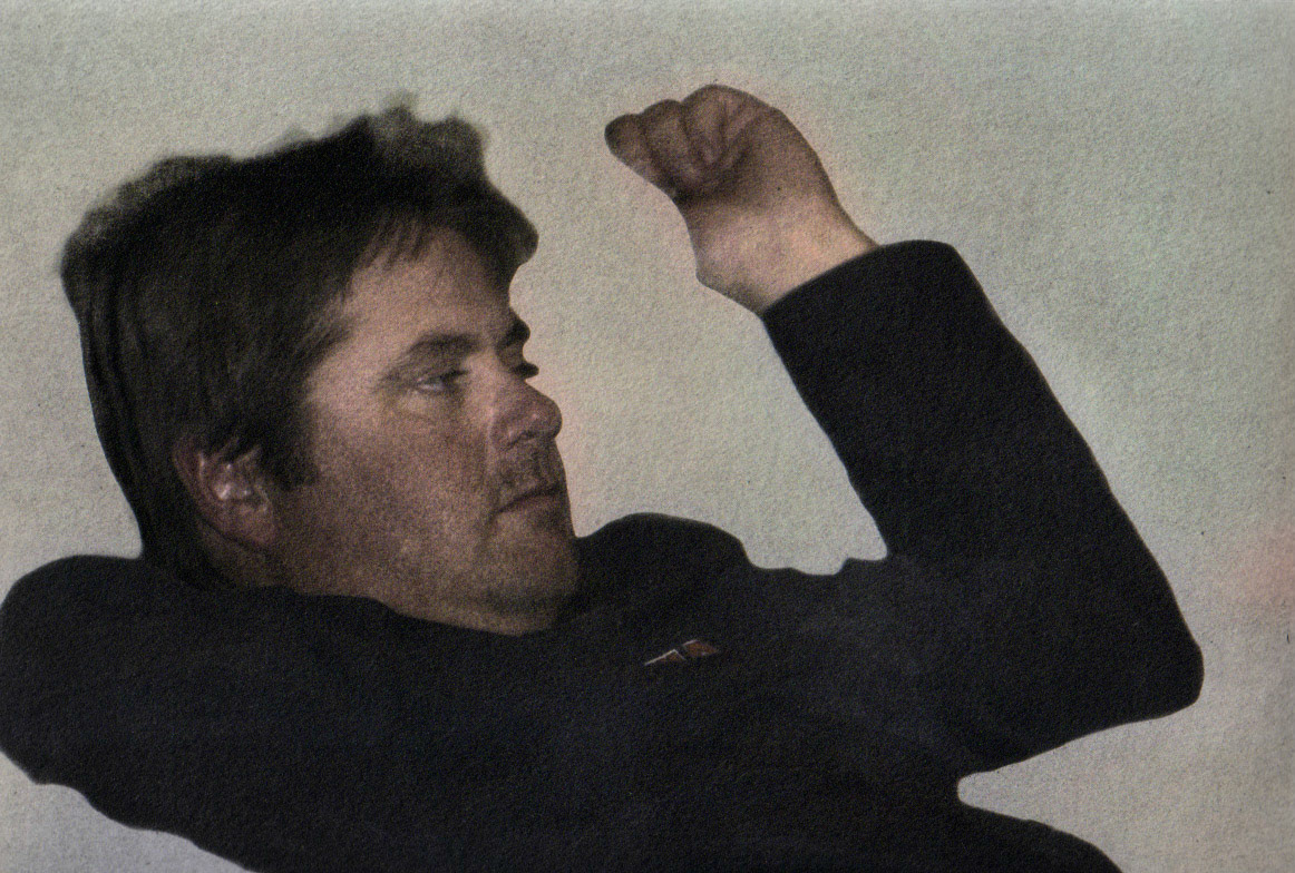 Hard-Working; Multiple layer gum dichromate on pigment print, 8 x 12 inches; © 2008