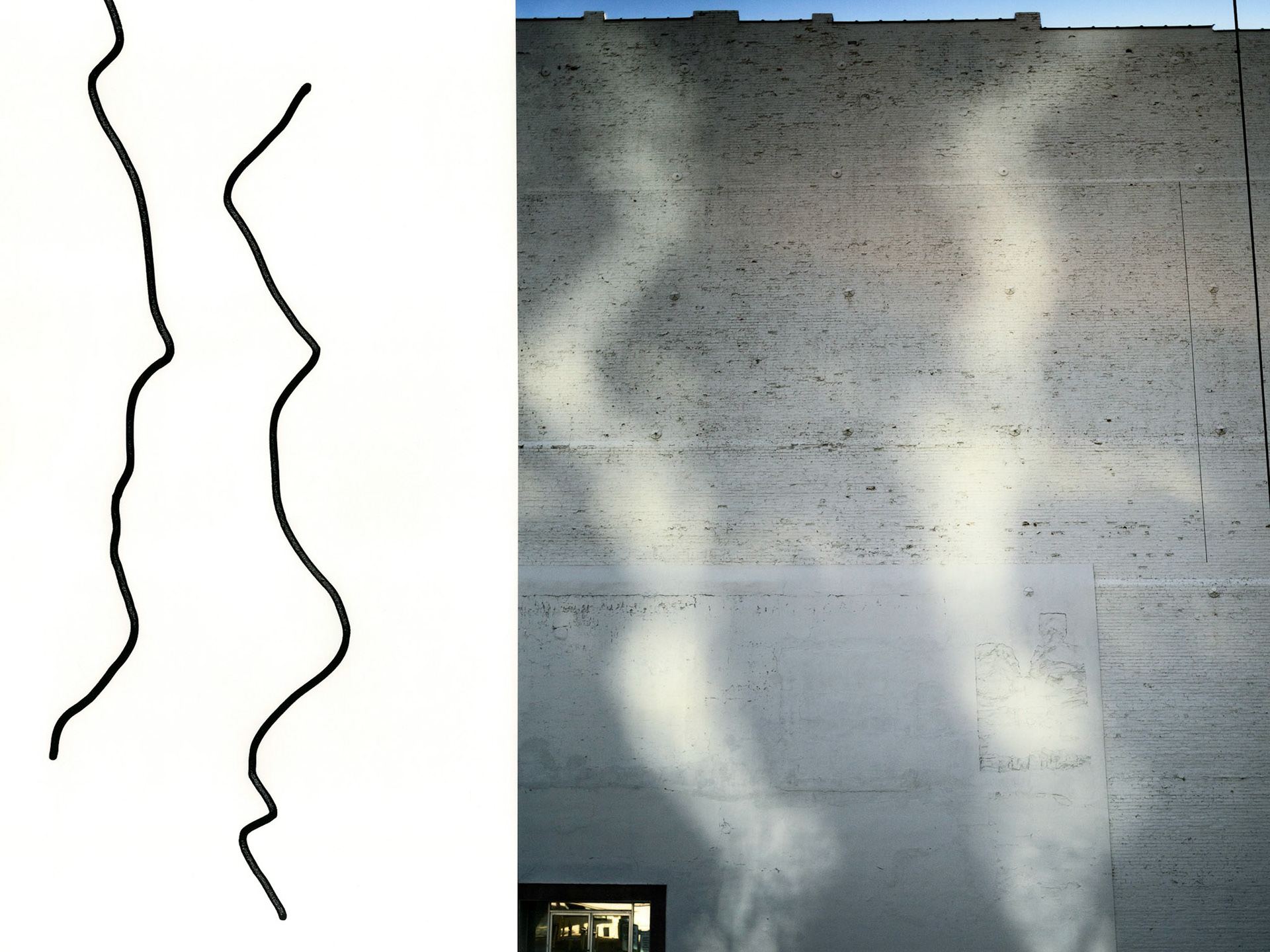 Construct No. A0490 (Dance like No One Is Watching); Pigment print wth ink drawings; 18 x 24 inches; © 2018