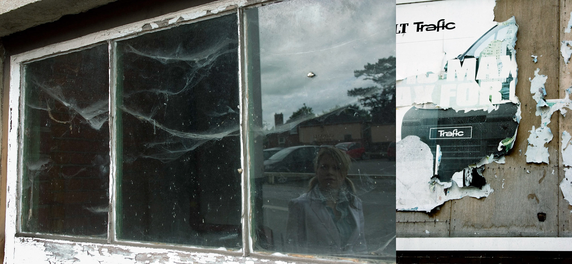 Trafic Reflections; Pigment print, 8.3 x 18 inches; © 2005