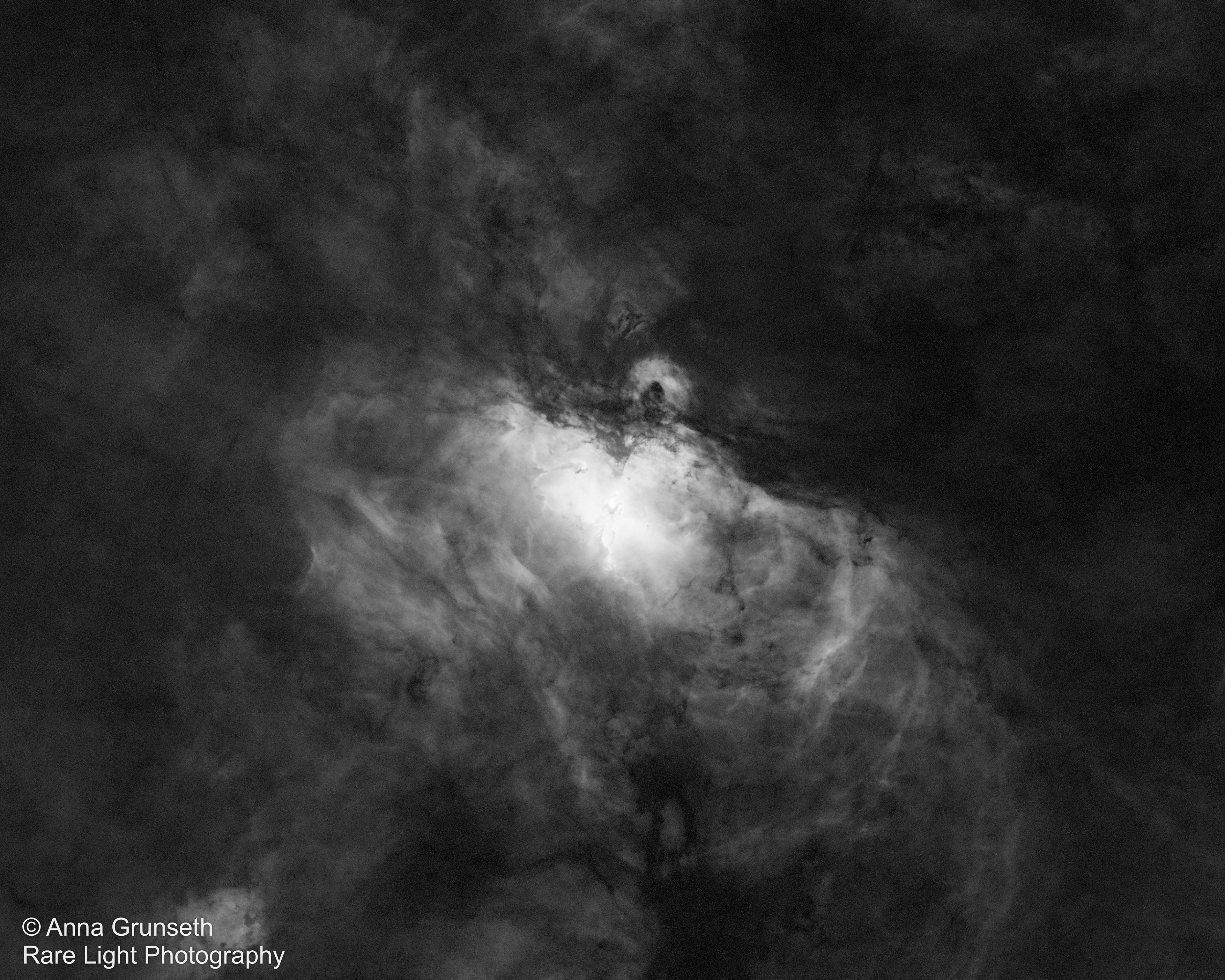 M16 - Eagle Nebula (Stars Removed)